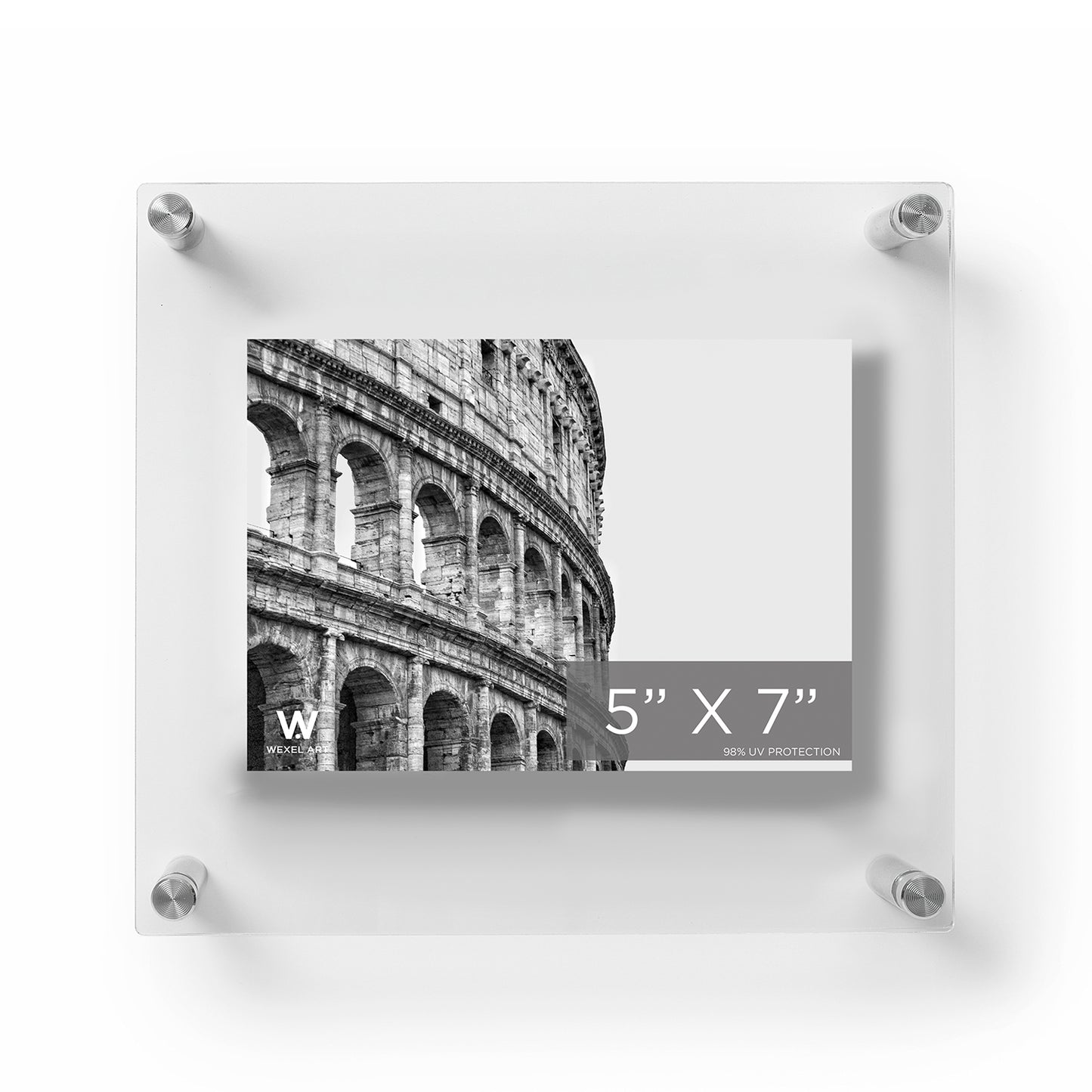 Double Panel Acrylic Floating Wall Frames | UV Grade