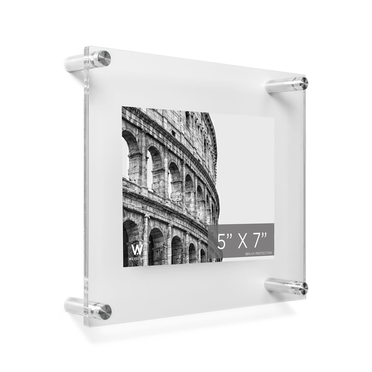 Double Panel Acrylic Floating Wall Frames | UV Grade