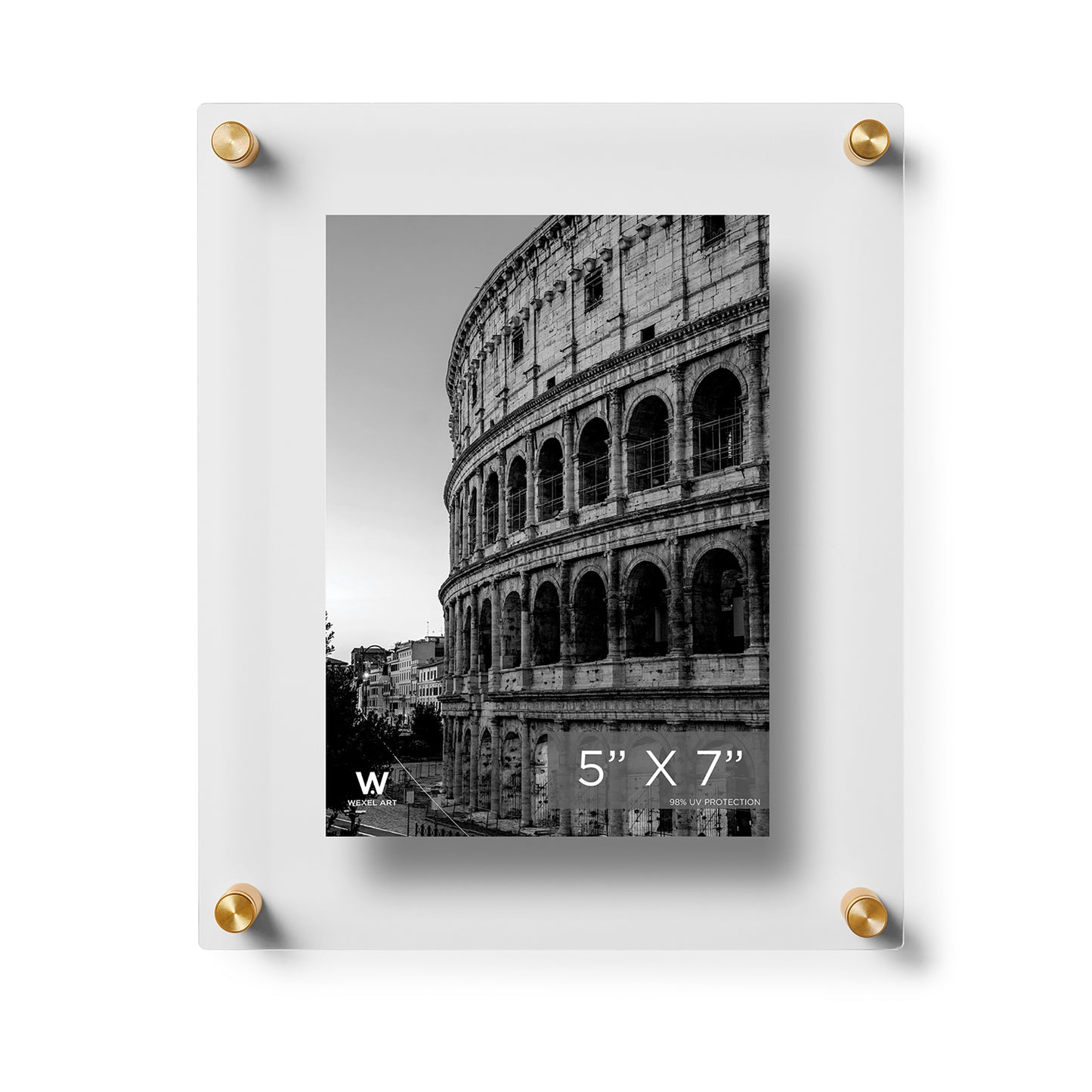 Double Panel Acrylic Floating Wall Frames | UV Grade