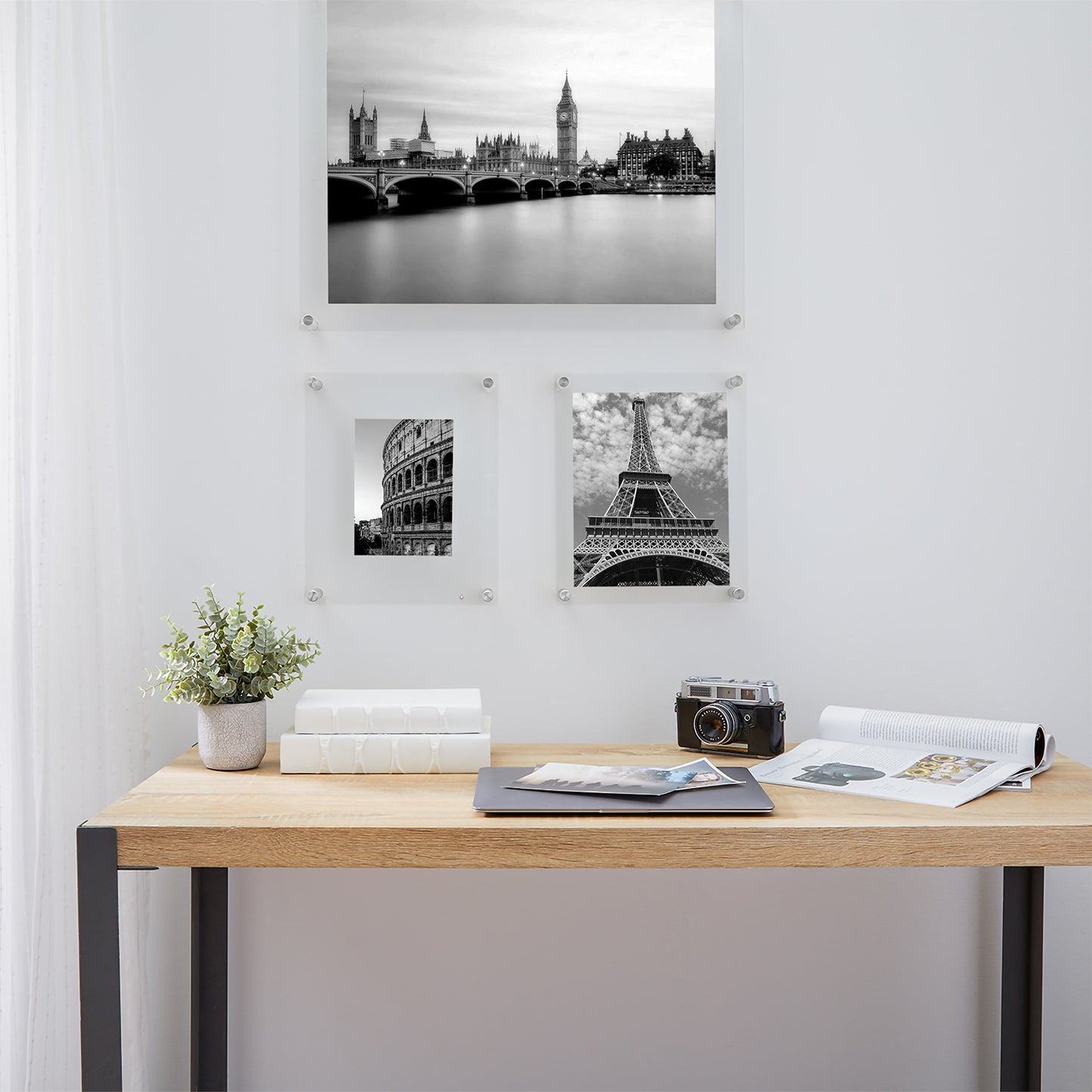 Double Panel Acrylic Floating Wall Frames | UV Grade