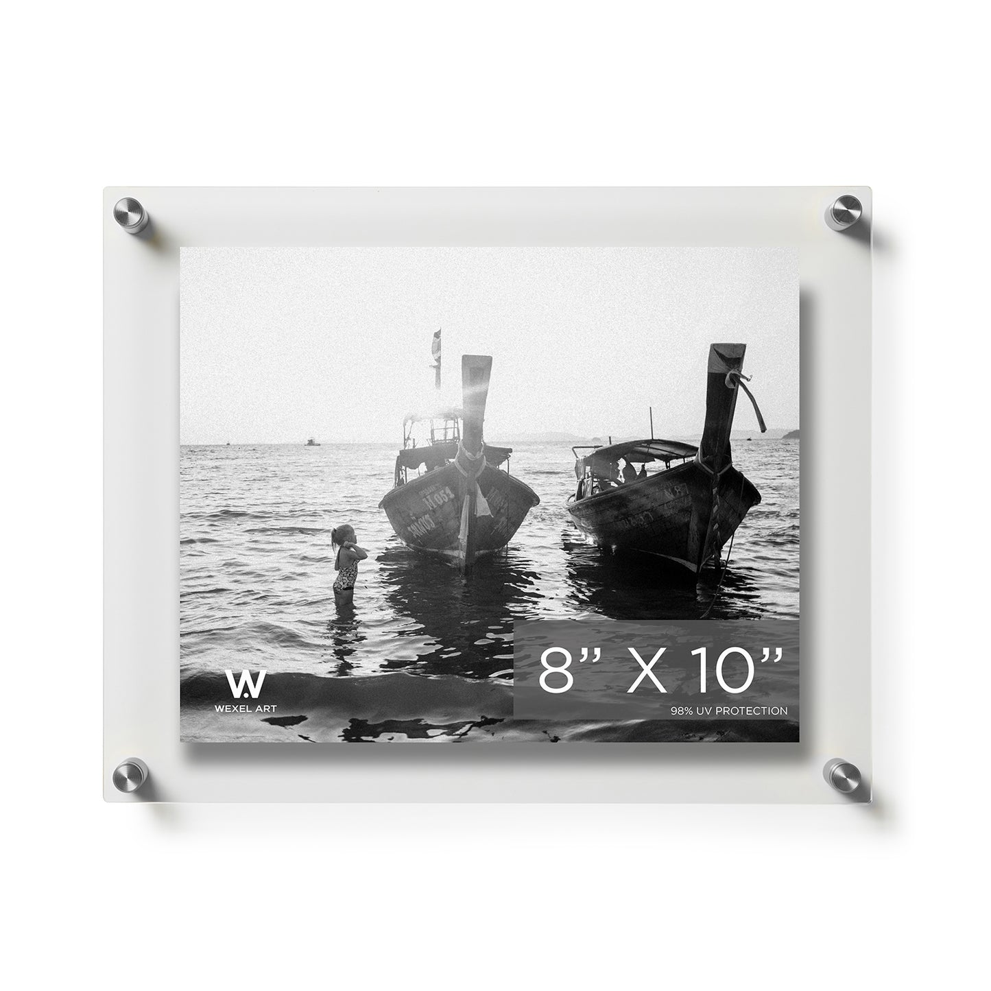 Double Panel Acrylic Floating Wall Frames | UV Grade