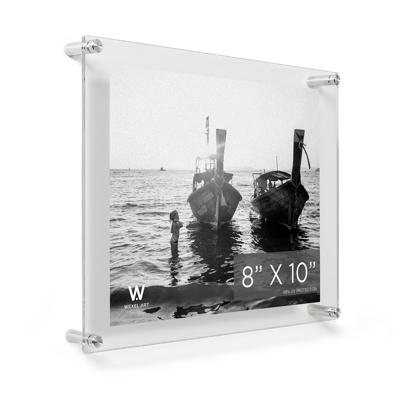 Double Panel Acrylic Floating Wall Frames | UV Grade