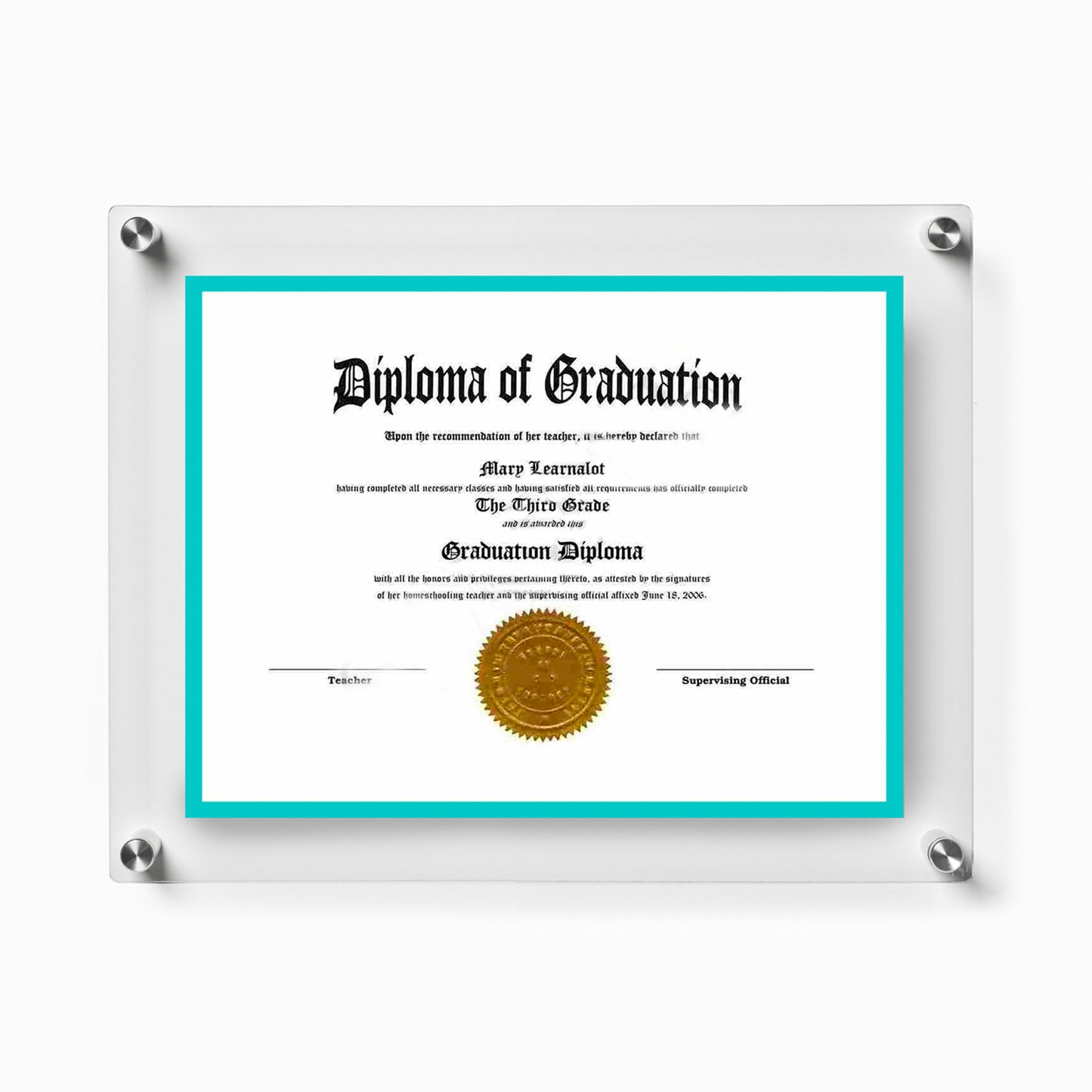 For the Recent Graduate: Diploma Frames - MD, JD, PharmD, DDS Degrees