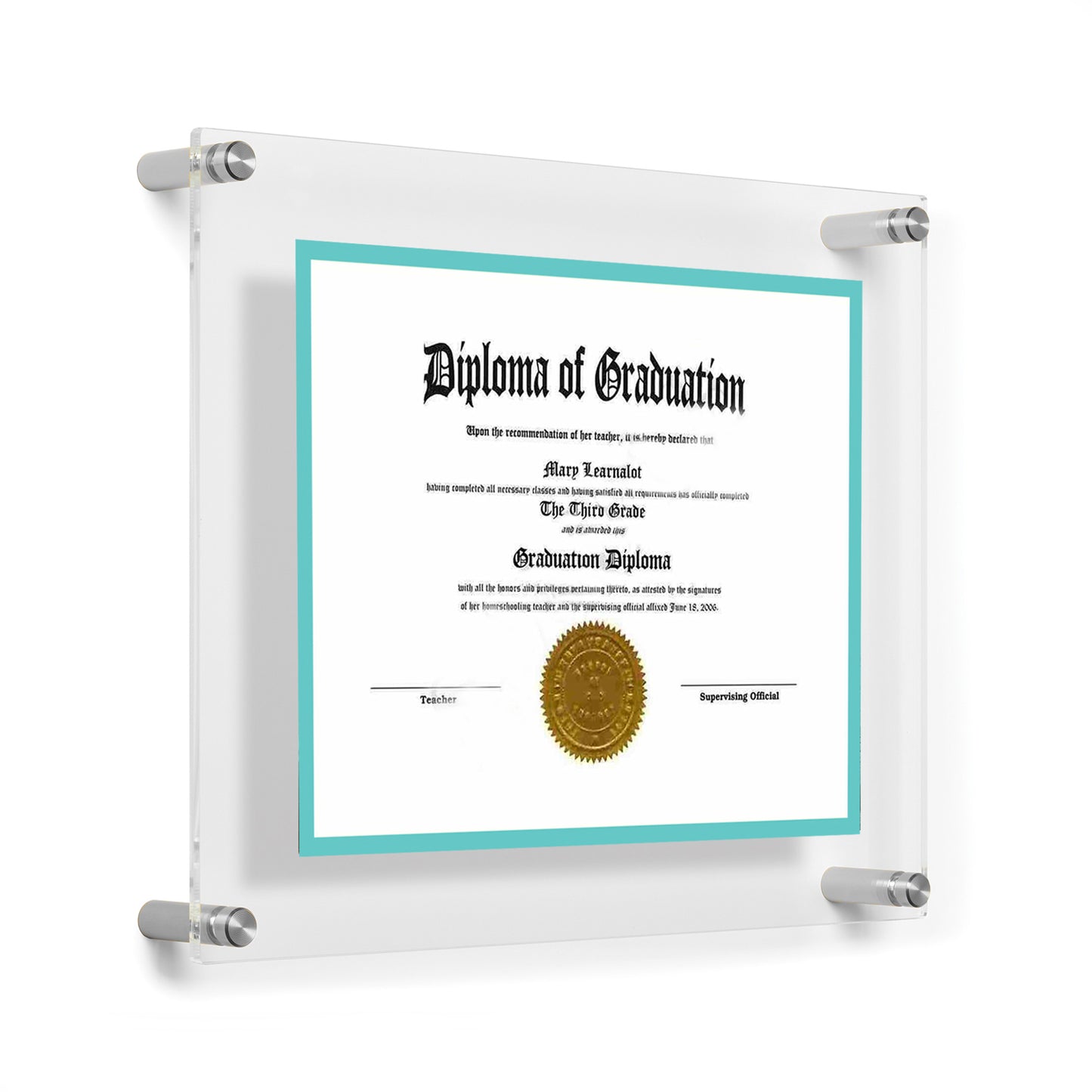 For the Recent Graduate: Diploma Frames - MD, JD, PharmD, DDS Degrees