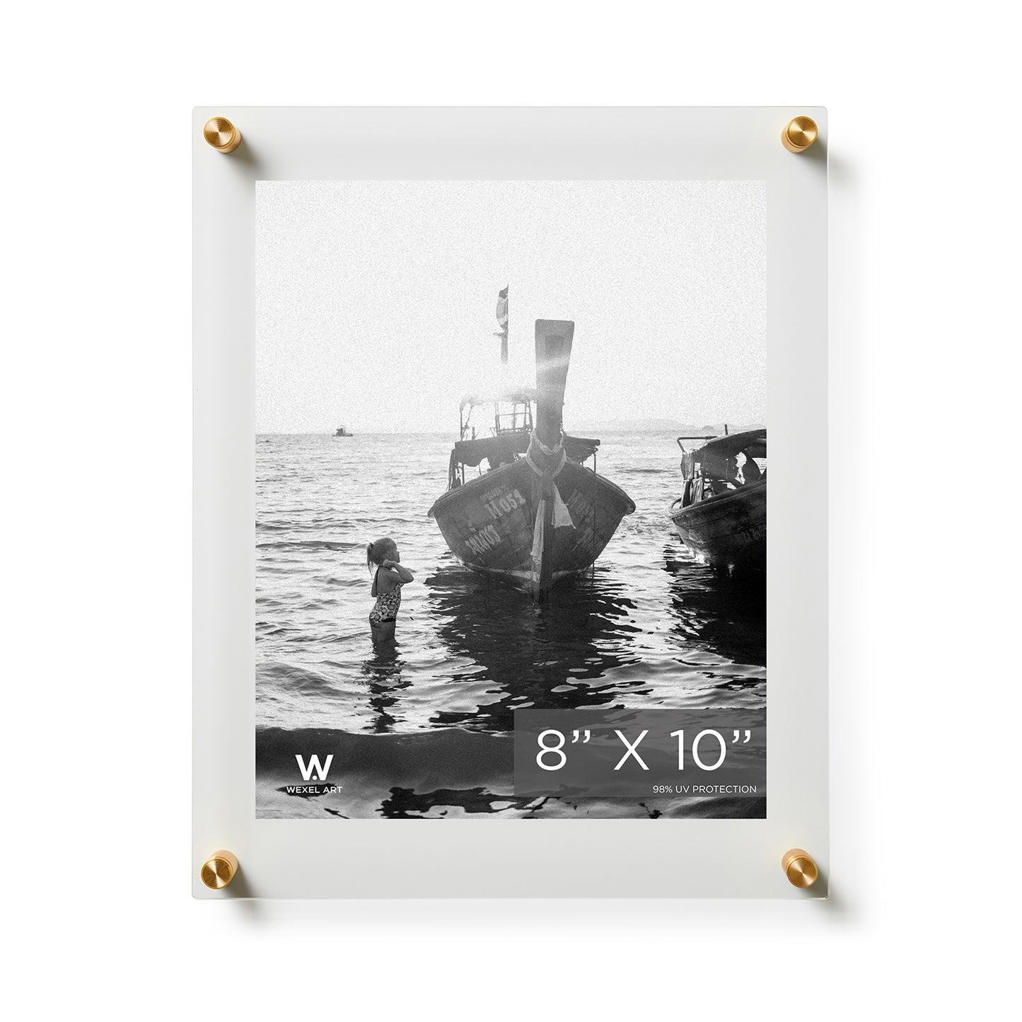 Double Panel Acrylic Floating Wall Frames | UV Grade