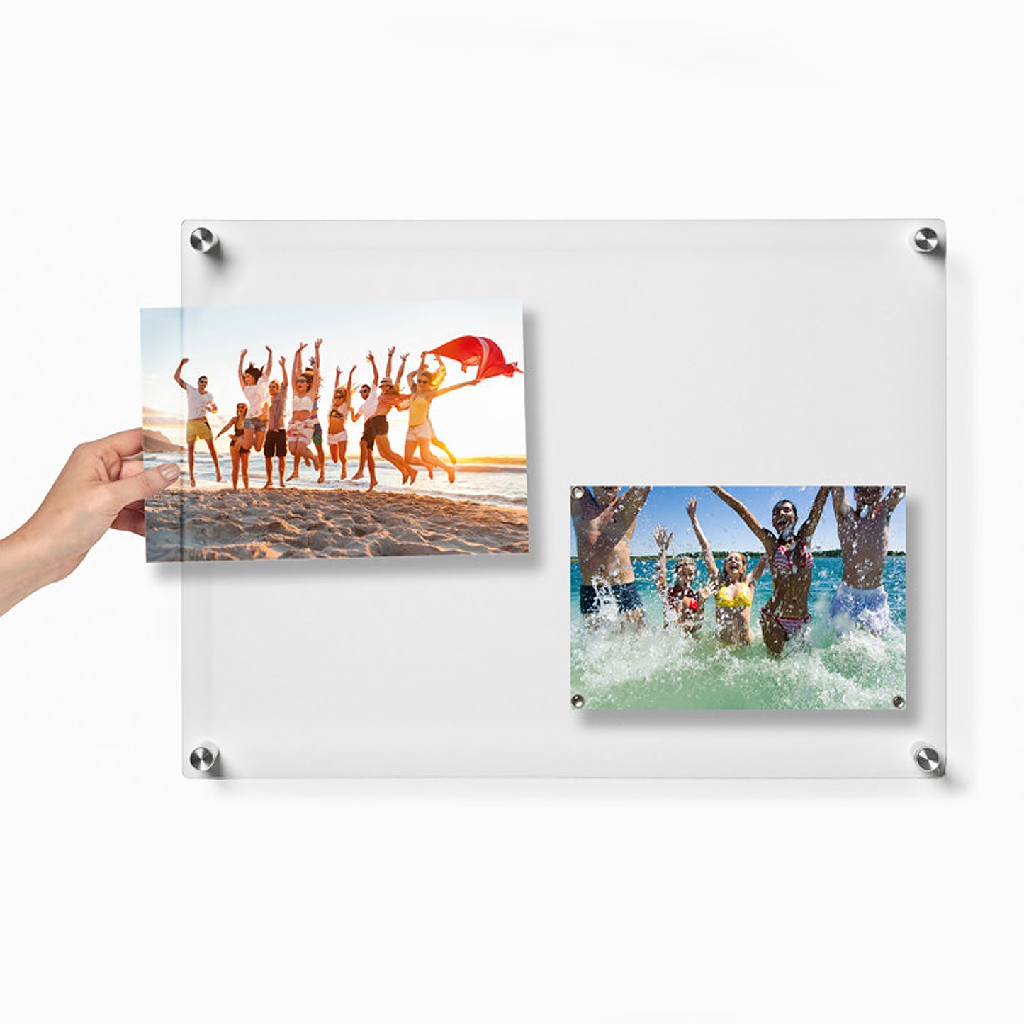 14" x 19" Easy Change Float Frame + Magnets for 11x14" or 11x17" Art