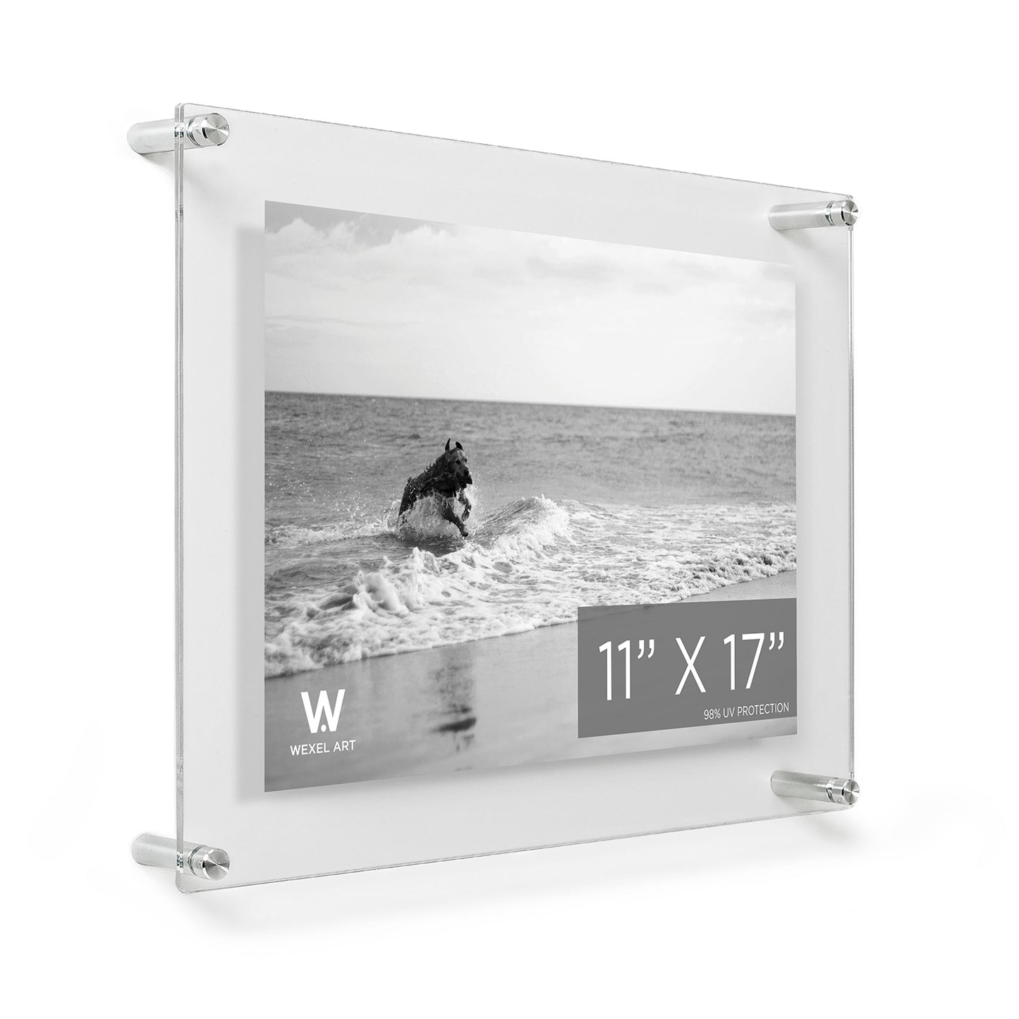 Double Panel Acrylic Floating Wall Frames | UV Grade