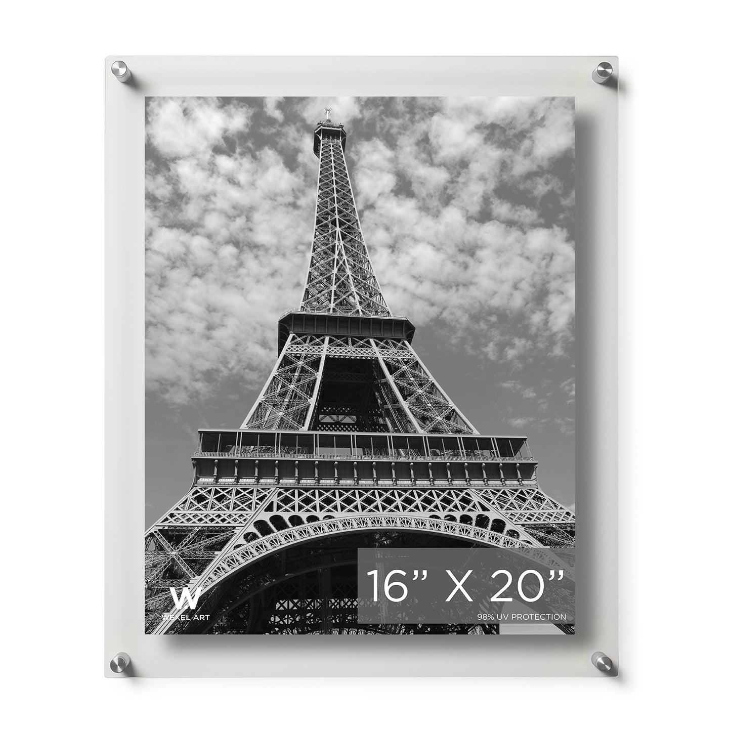 Double Panel Acrylic Floating Wall Frames | UV Grade