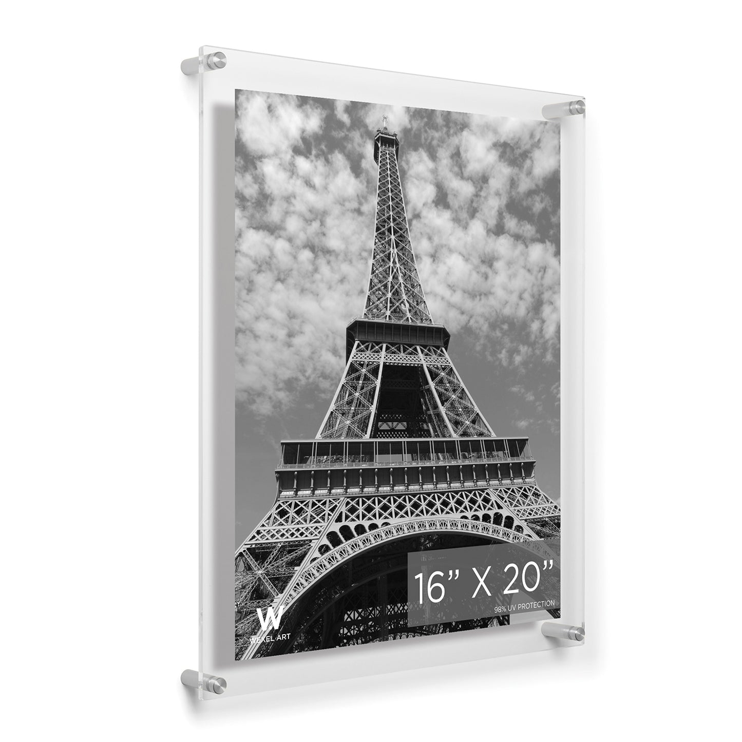 Double Panel Acrylic Floating Wall Frames | UV Grade