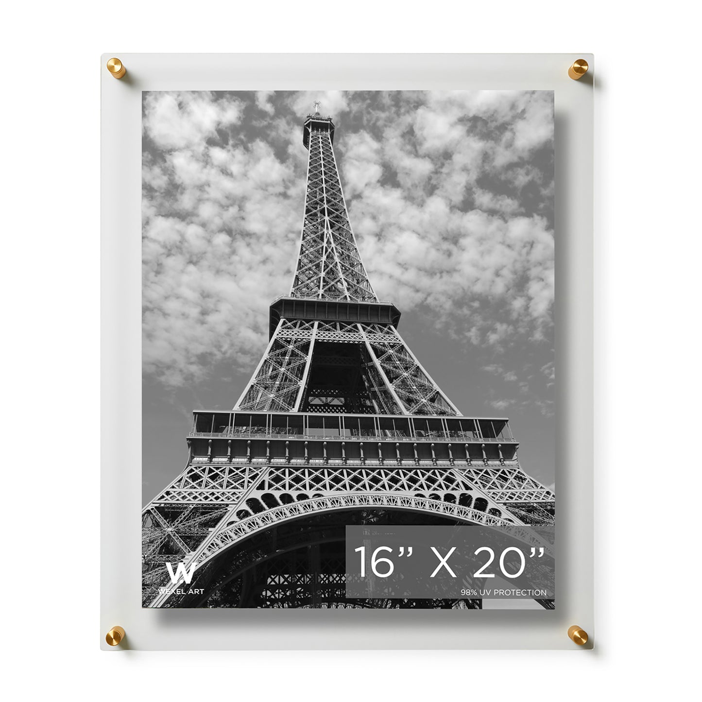 Double Panel Acrylic Floating Wall Frames | UV Grade