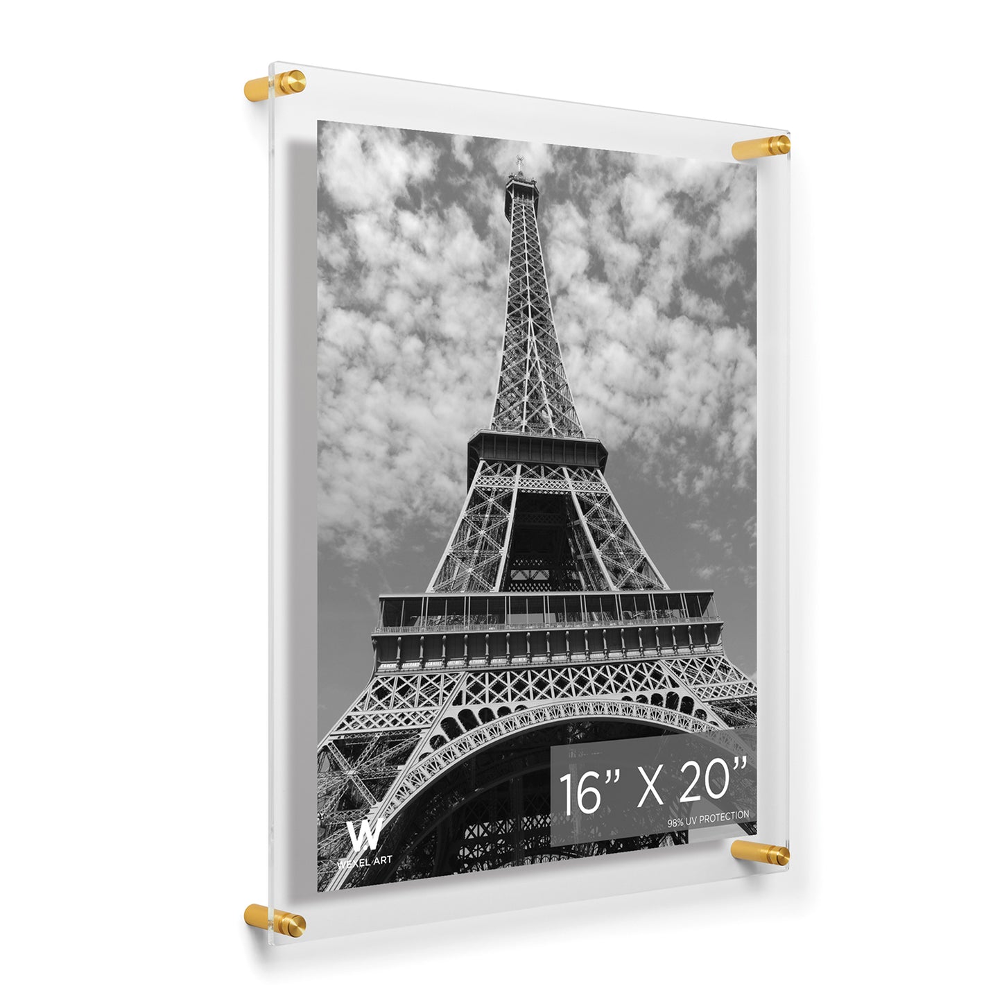 Double Panel Acrylic Floating Wall Frames | UV Grade