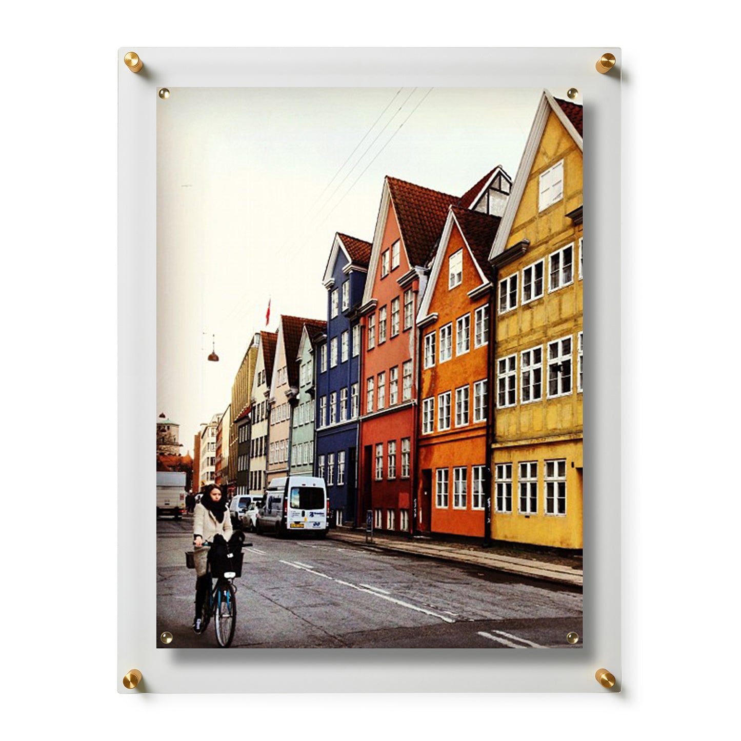 Single Panel Acrylic Magnet Wall Frame