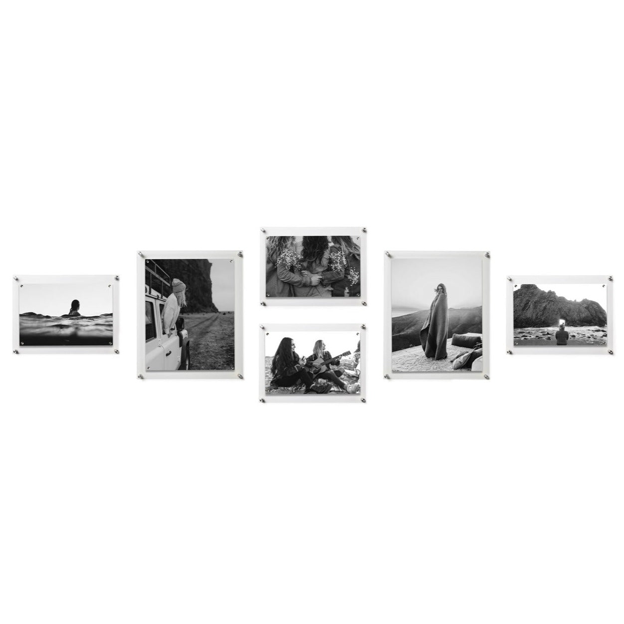 Gallery Wall Set of 6 Single Panel Wallscape