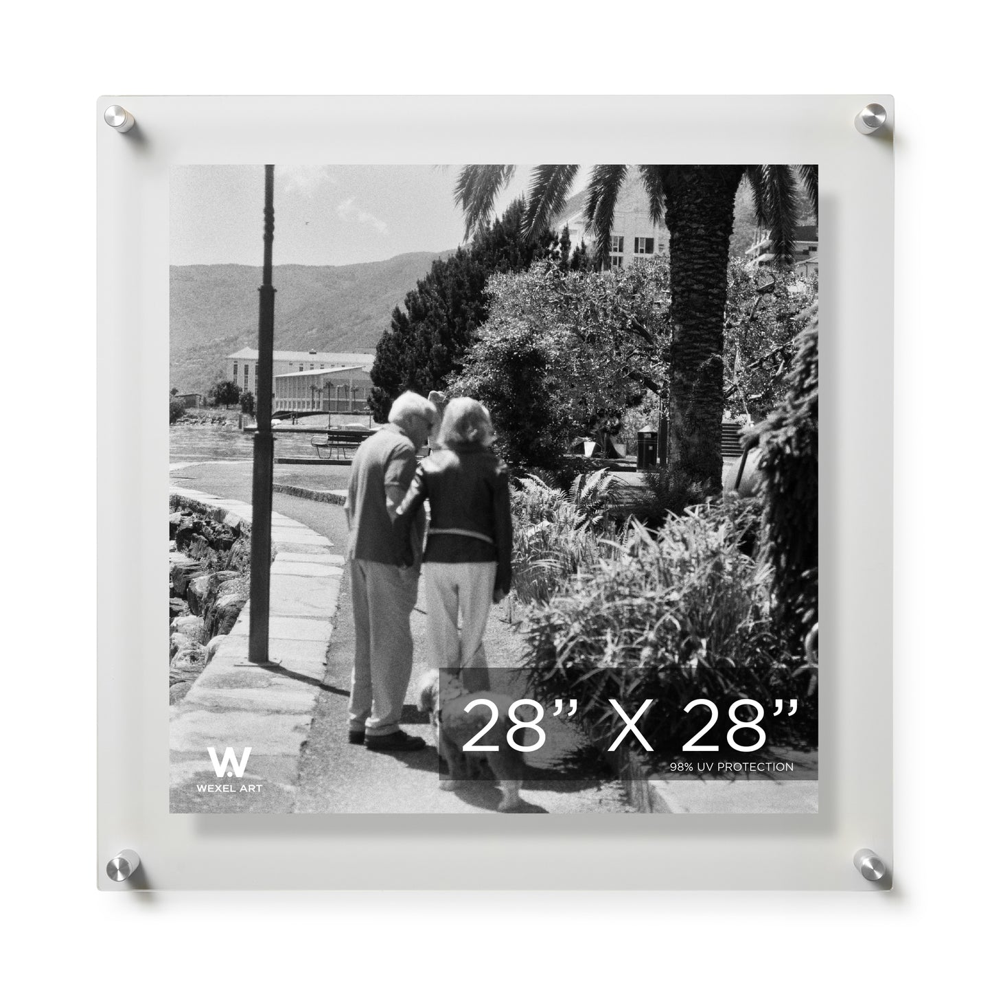 Double Panel Acrylic Floating Wall Frames | UV Grade