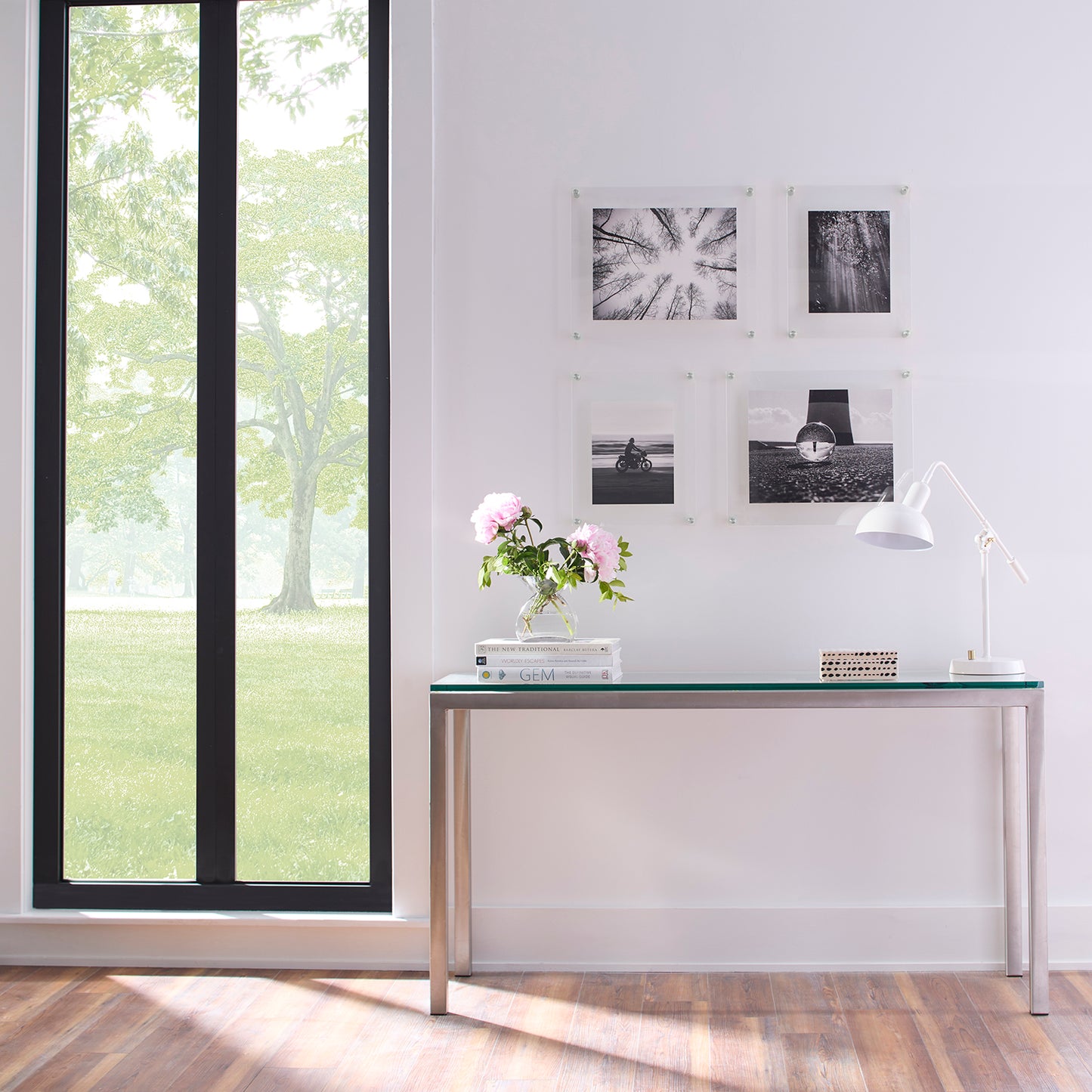 Double Panel Quattro Set of 4 Floating Frames