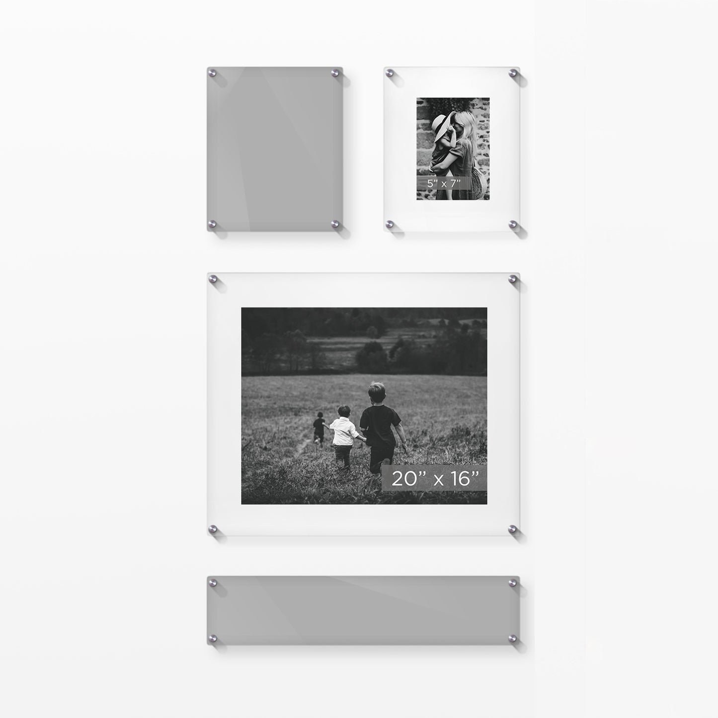 Mini Mondrian 23" Double Panel Wallscape | UV Grade
