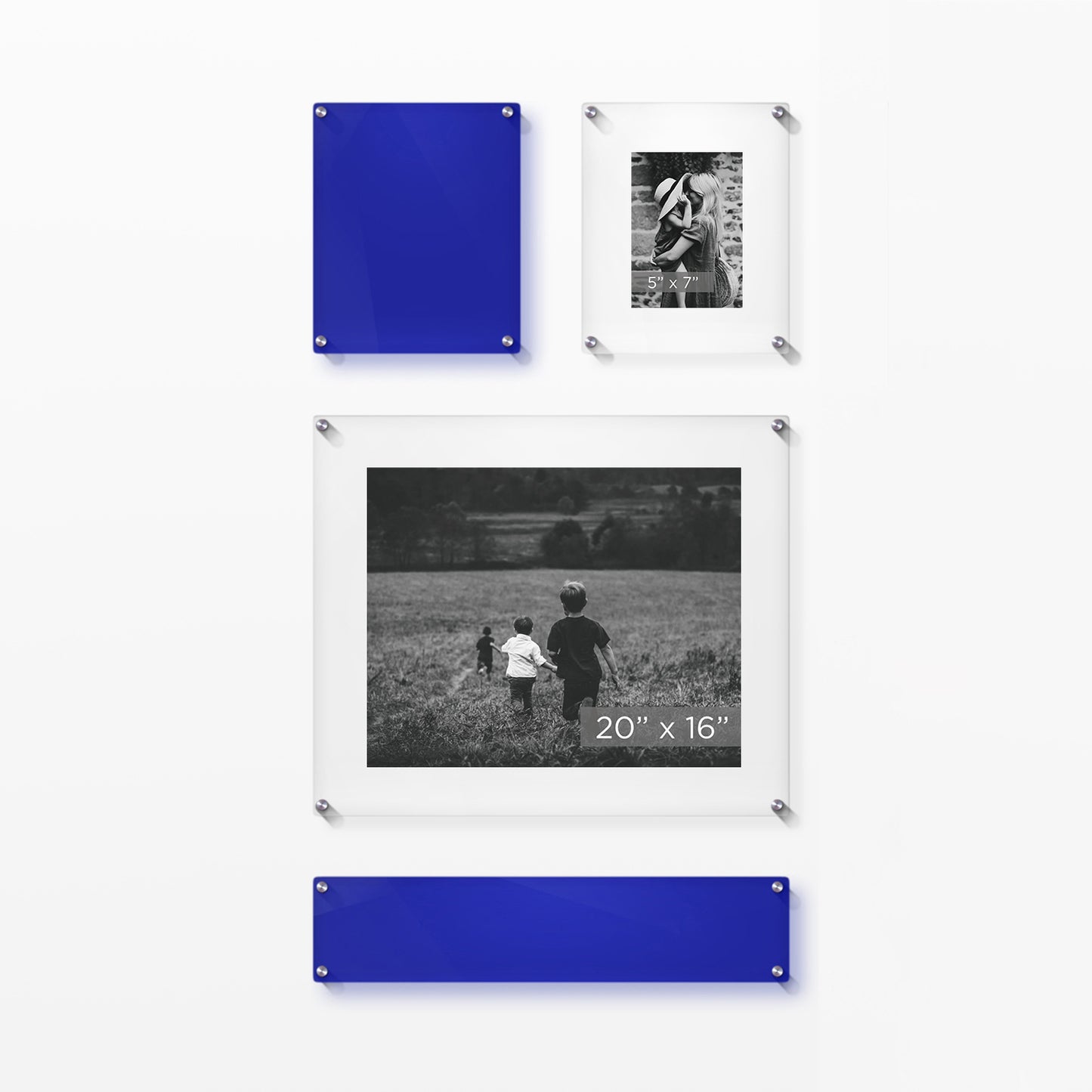 Mini Mondrian 23" Double Panel Wallscape | UV Grade