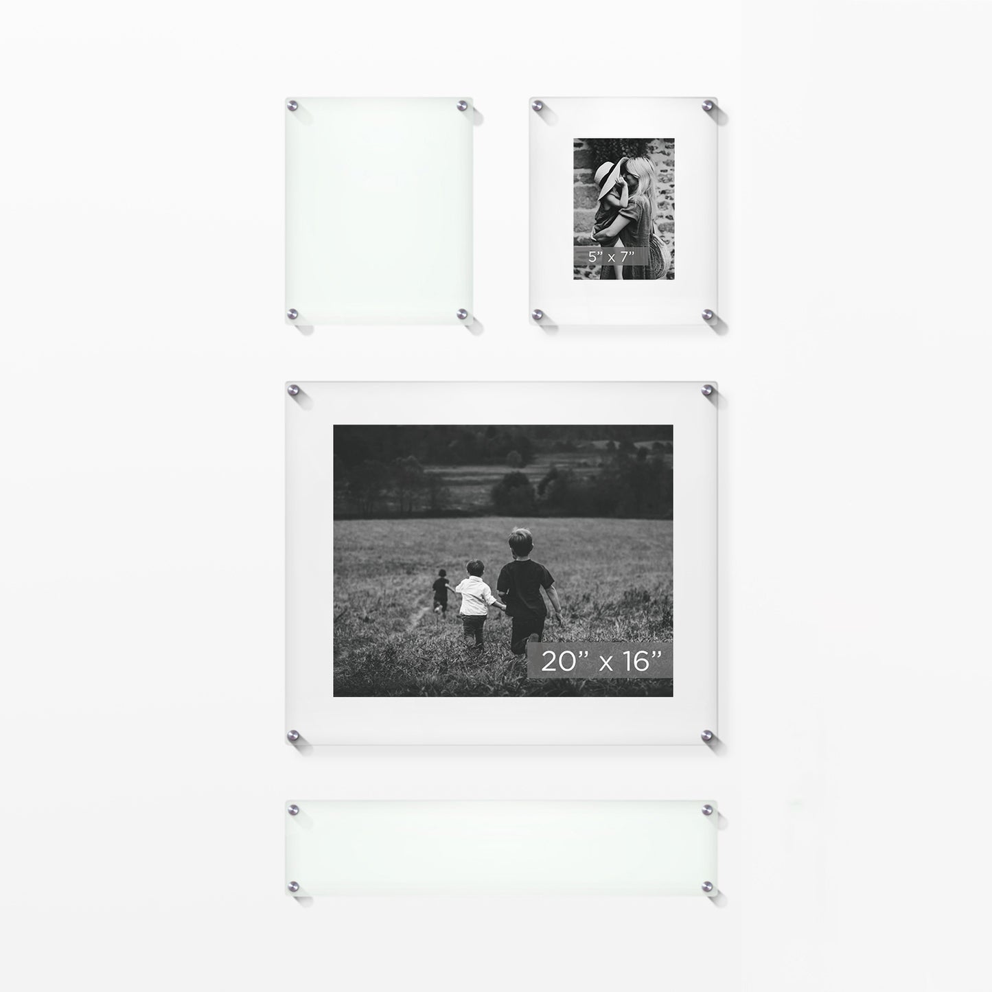 Mini Mondrian 23" Double Panel Wallscape | UV Grade