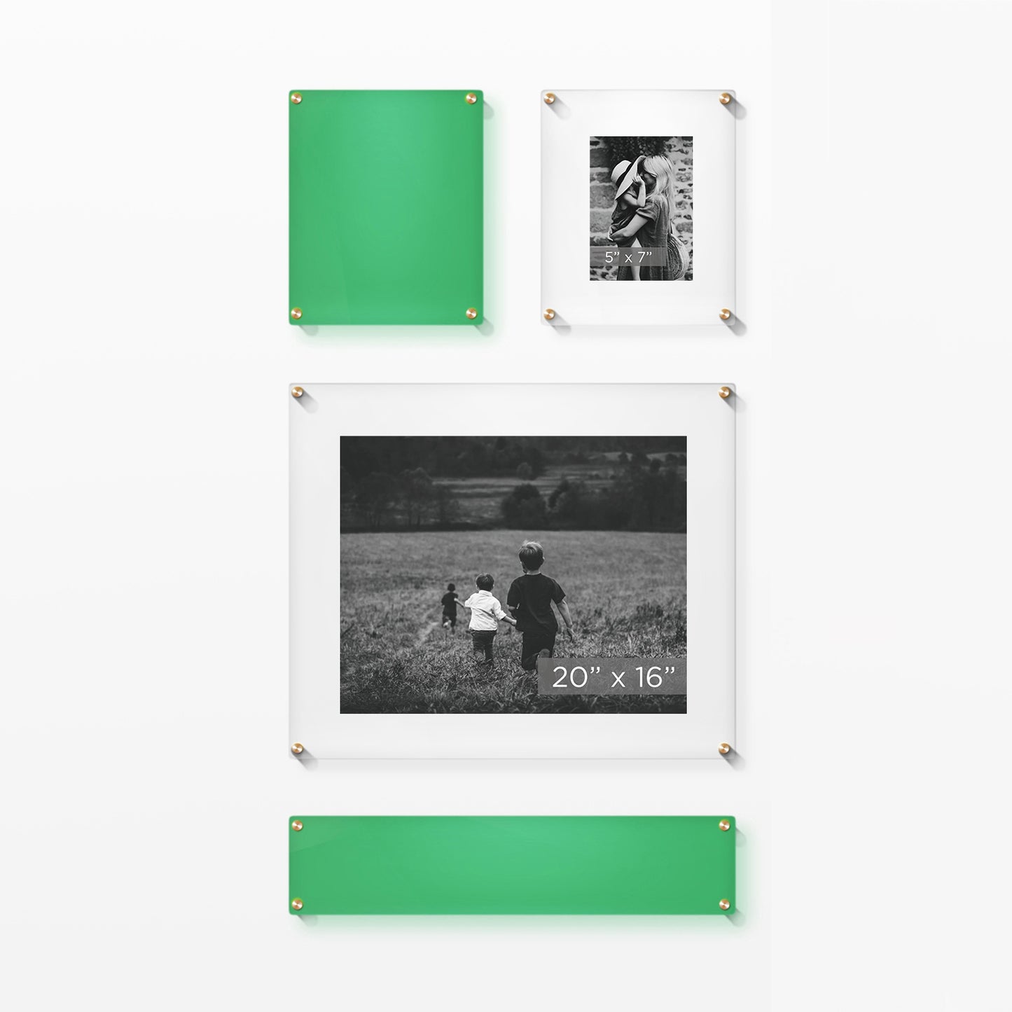 Mini Mondrian 23" Double Panel Wallscape | UV Grade