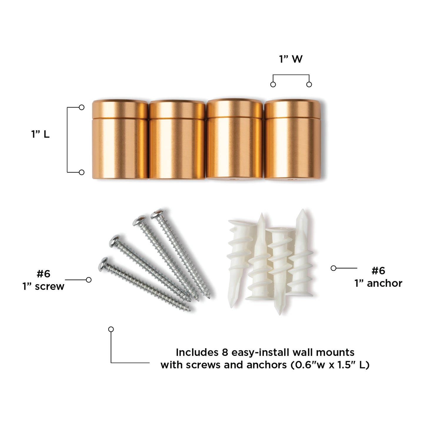 Modern UV-Grade Acrylic Floating Wall Frame