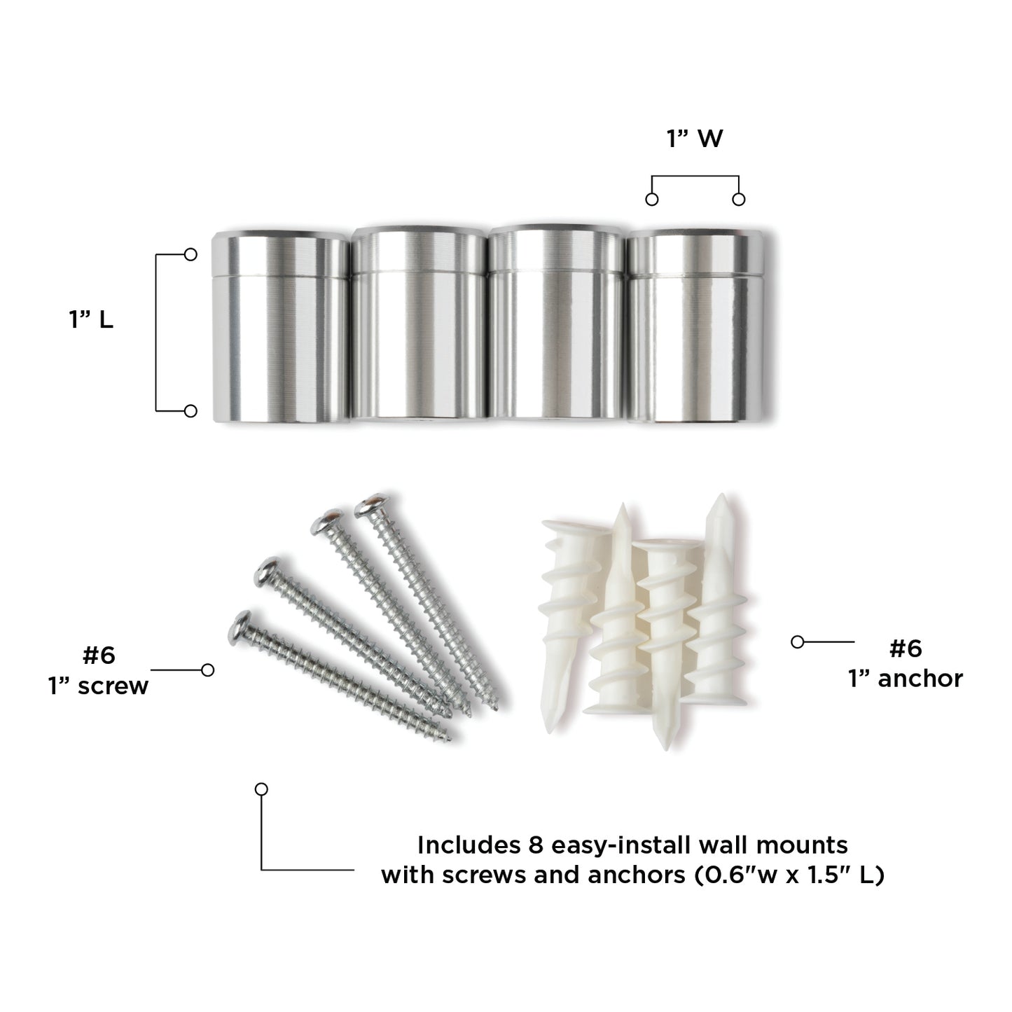 Double Panel Acrylic Floating Wall Frames | UV Grade