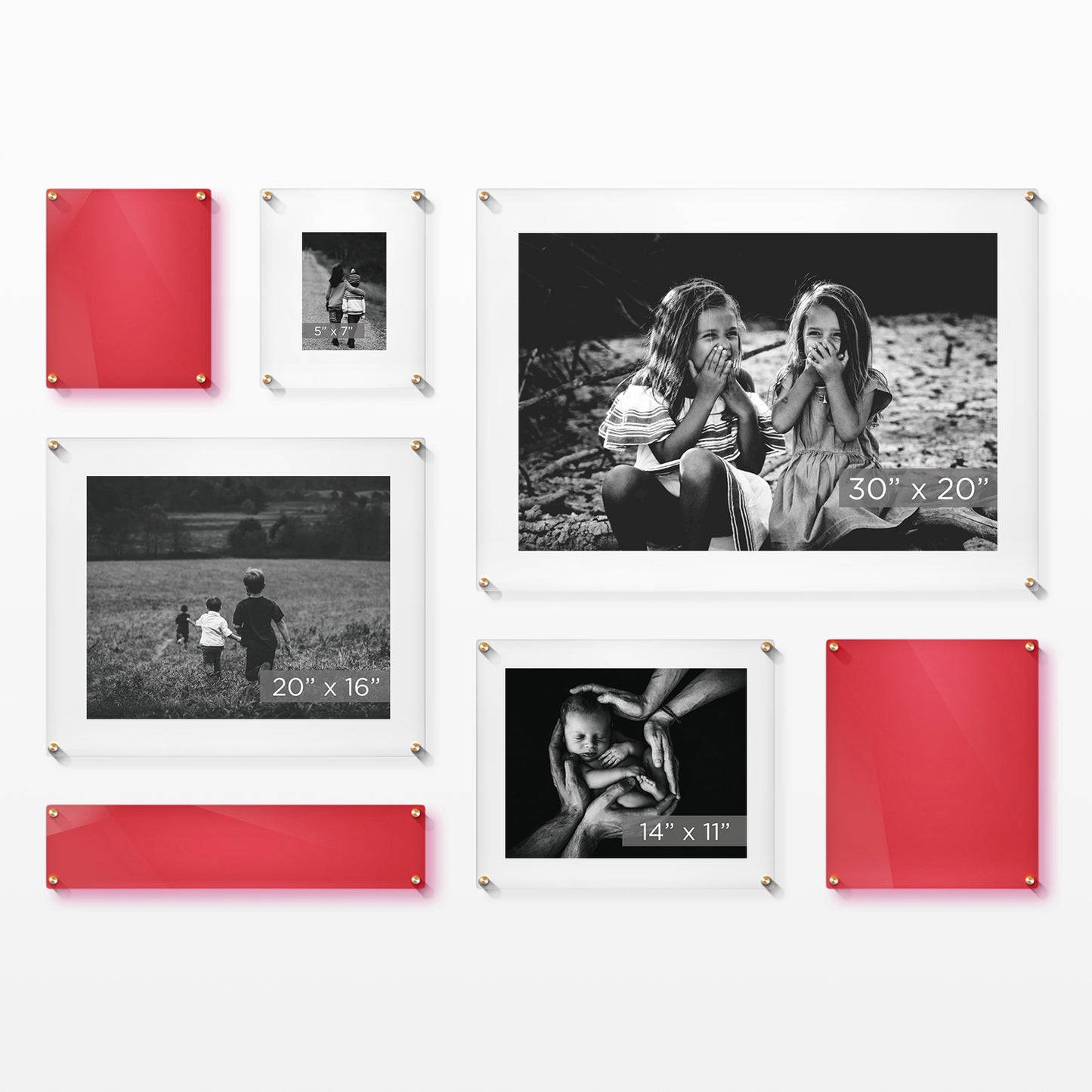 Mondrian 59" Double Panel Wallscape | UV Grade