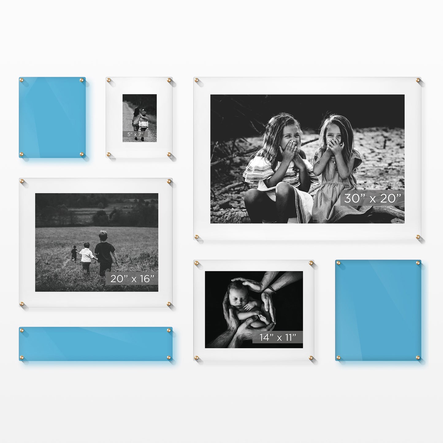 Mondrian 59" Double Panel Wallscape | UV Grade