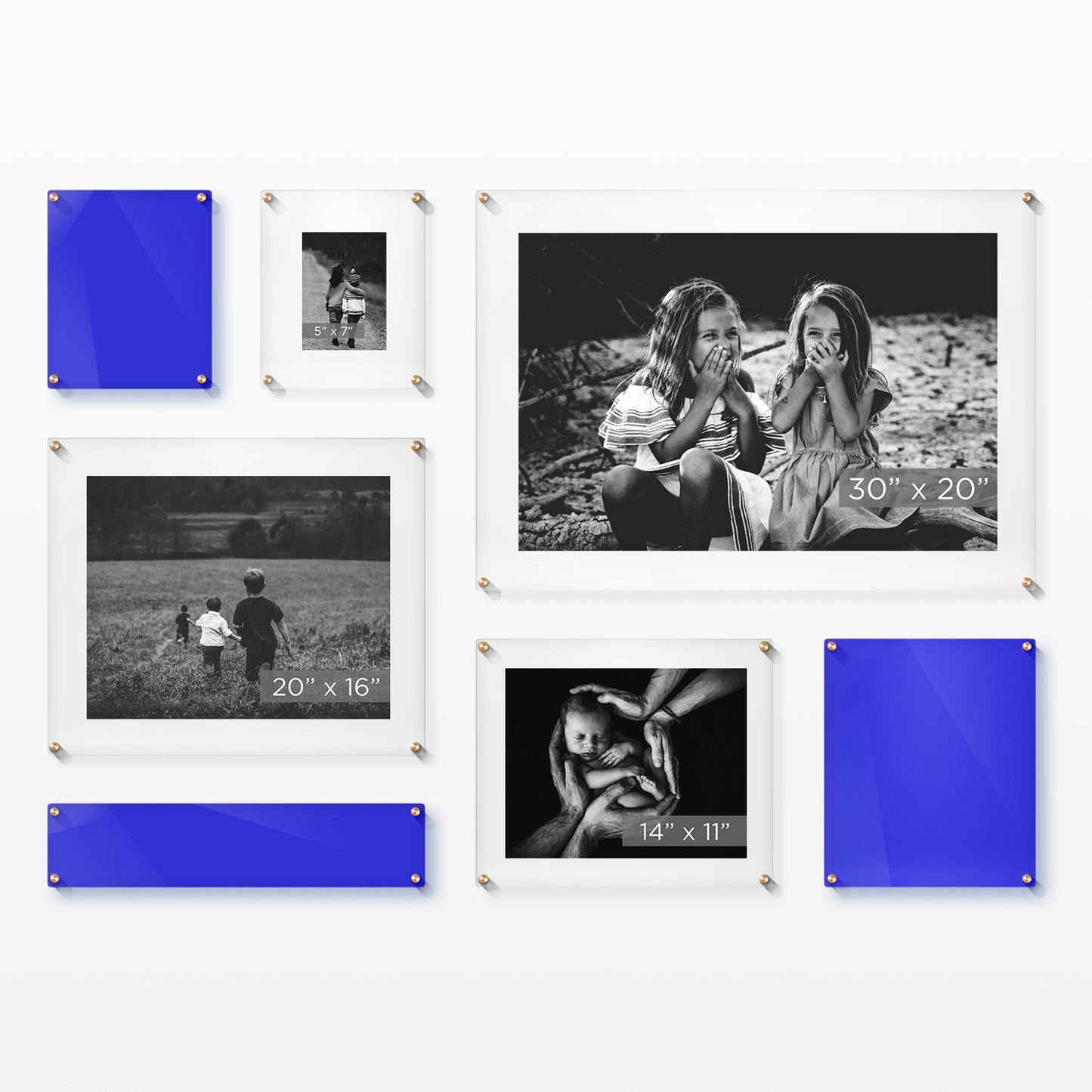 Mondrian 59" Double Panel Wallscape | UV Grade