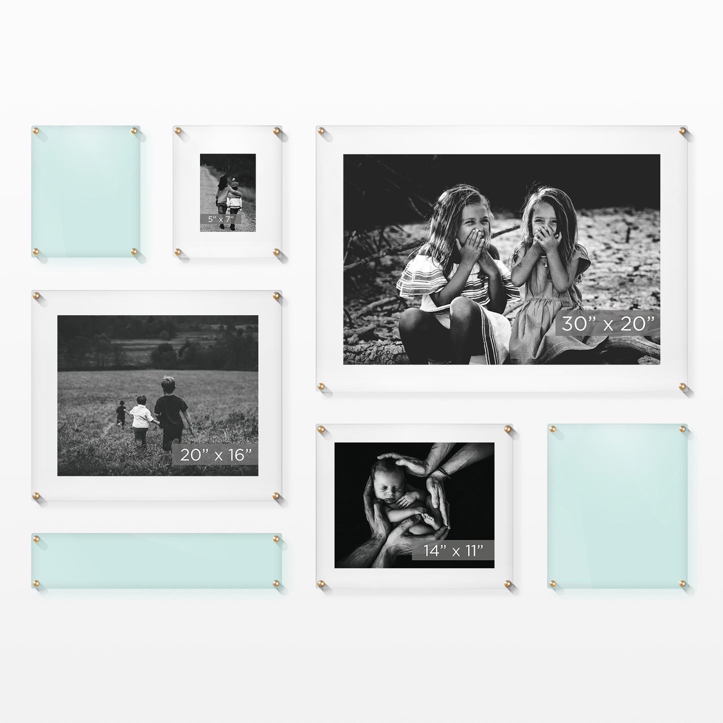 Mondrian 59" Double Panel Wallscape | UV Grade
