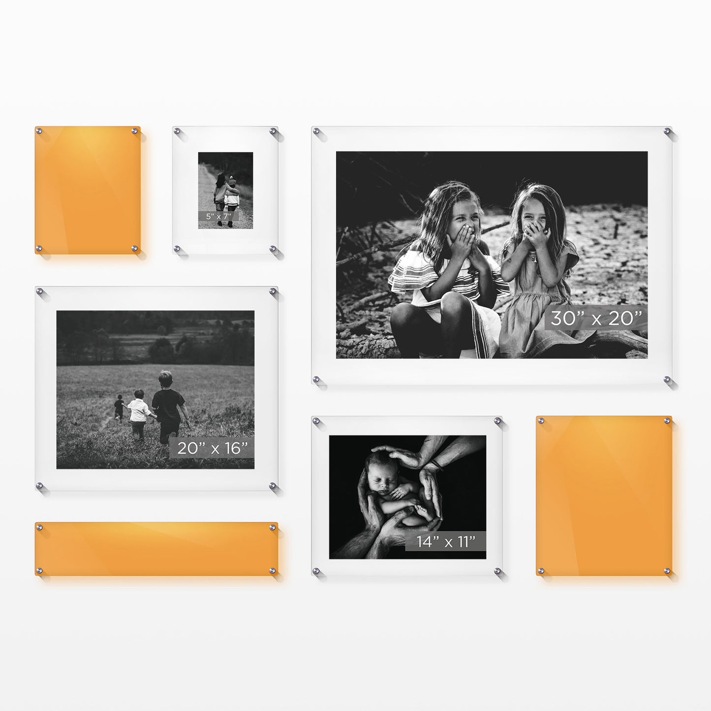 Mondrian 59" Double Panel Wallscape | UV Grade