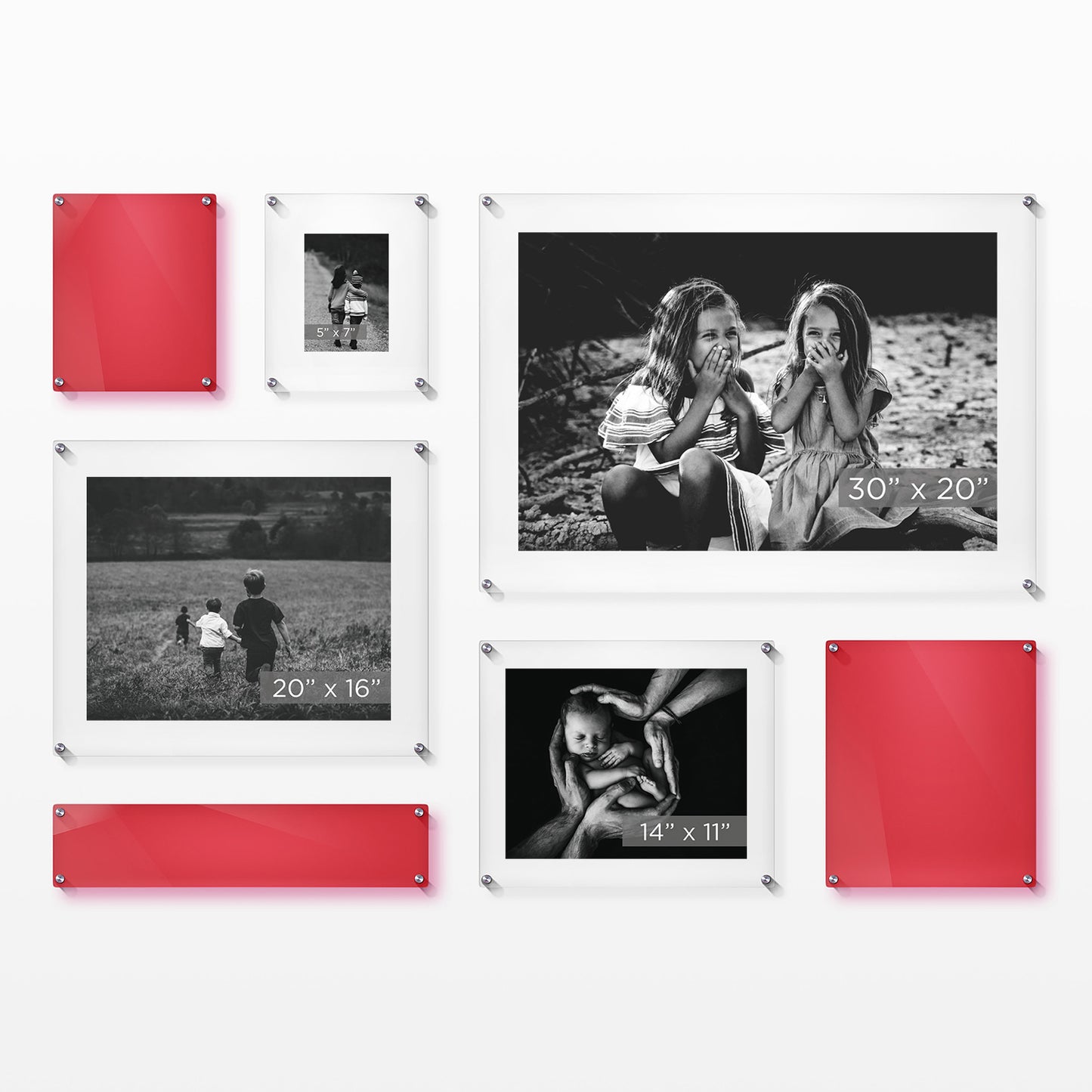 Mondrian 59" Double Panel Wallscape | UV Grade