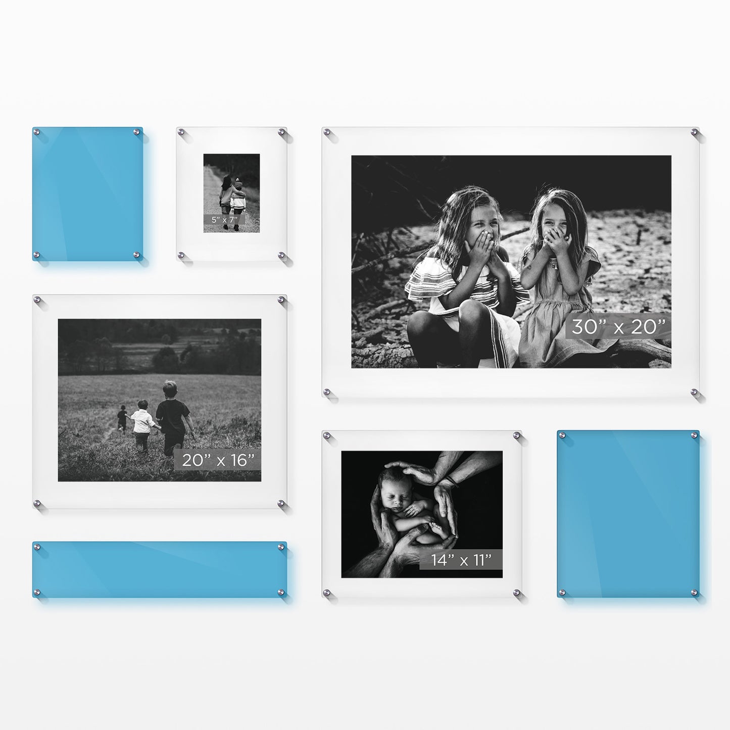 Mondrian 59" Double Panel Wallscape | UV Grade