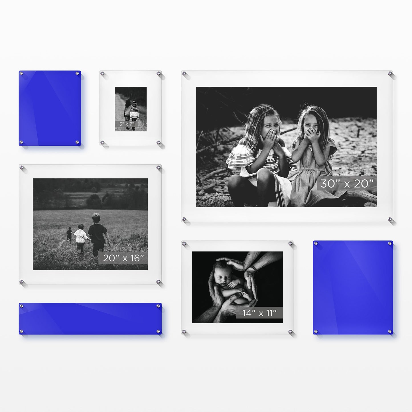 Mondrian 59" Double Panel Wallscape | UV Grade