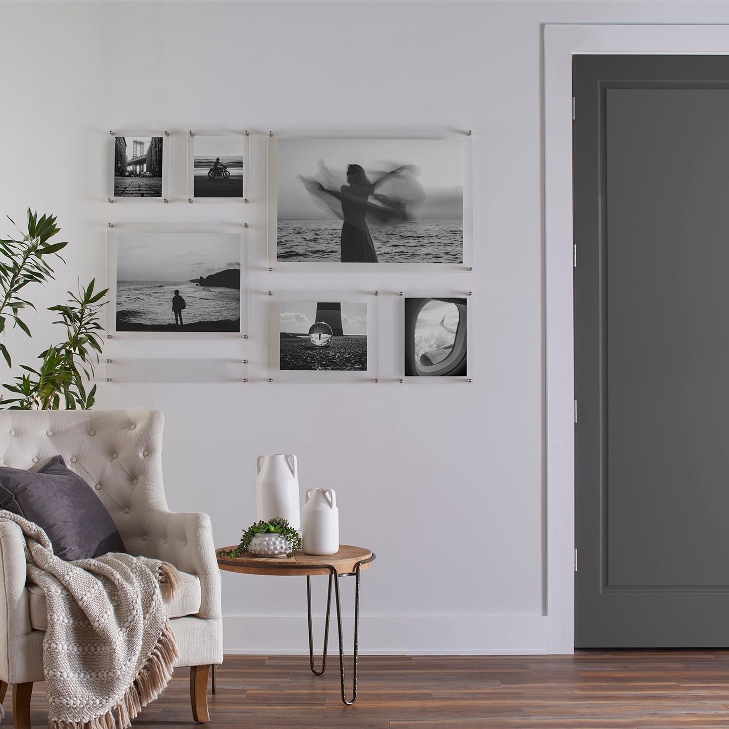 Mondrian 59" Double Panel Wallscape | UV Grade