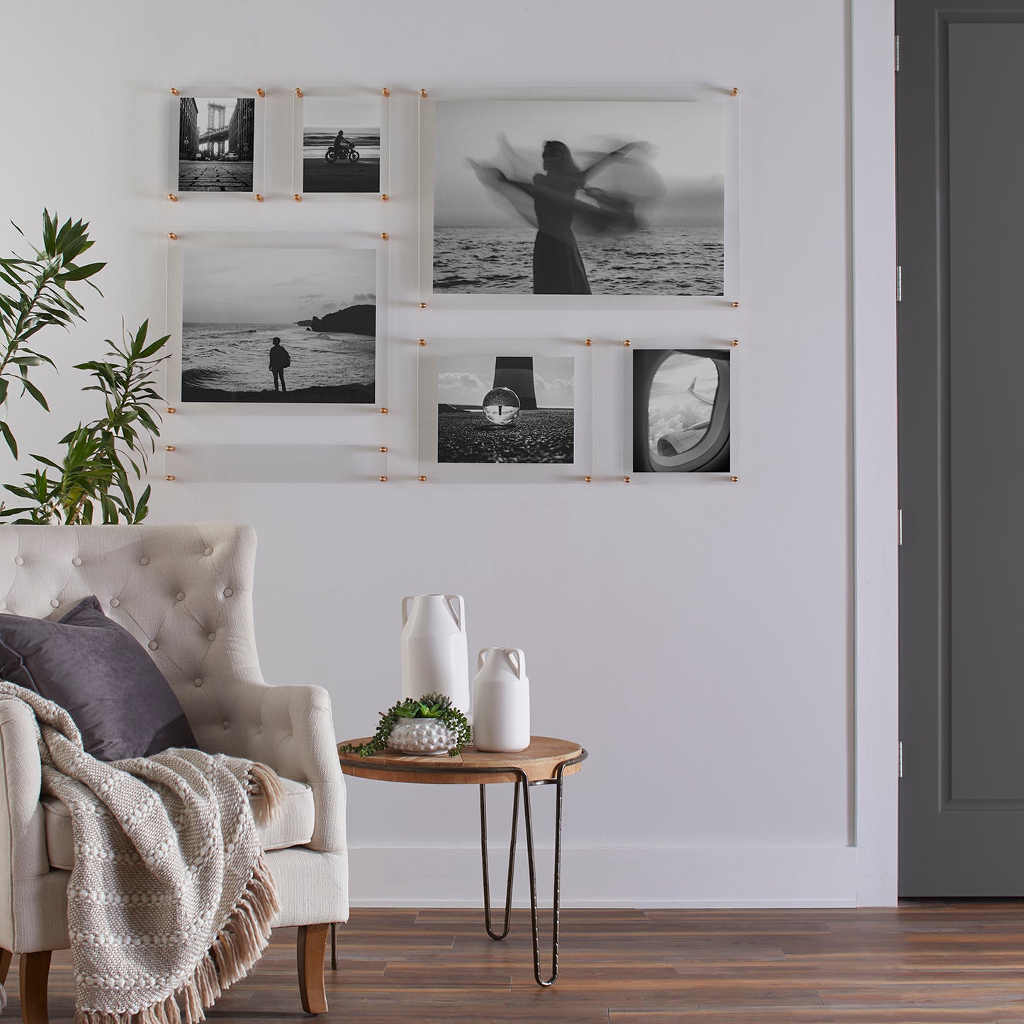 Mondrian 59" Double Panel Wallscape | UV Grade