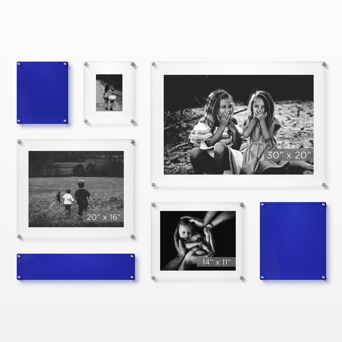 Mondrian 59" Double Panel Wallscape | UV Grade