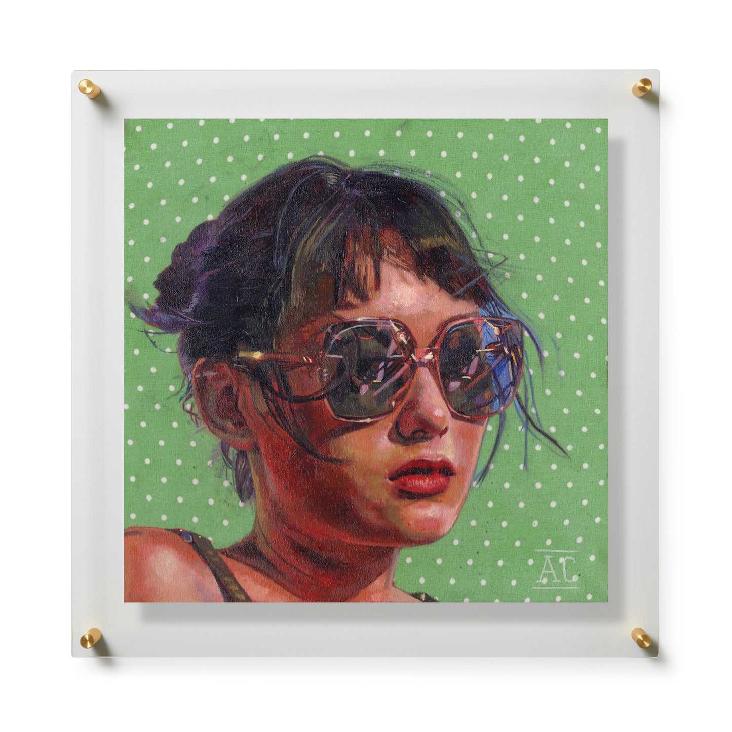 Fine Art Print / 28 x 28 / Gold
