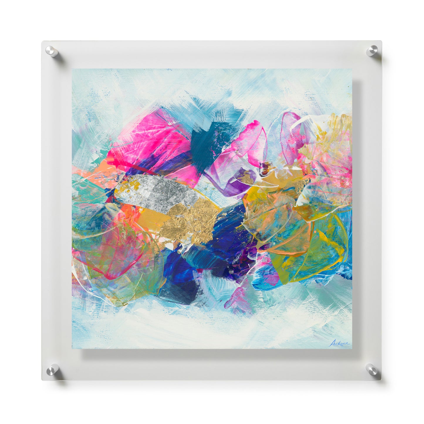 Fine Art Print / 28 x 28 / Silver