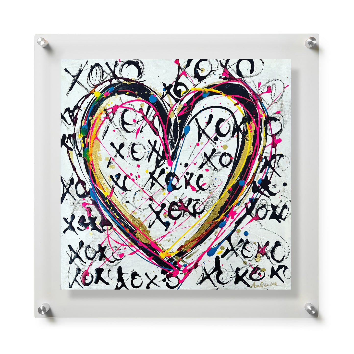 Fine Art Print / 28 x 28 / Silver