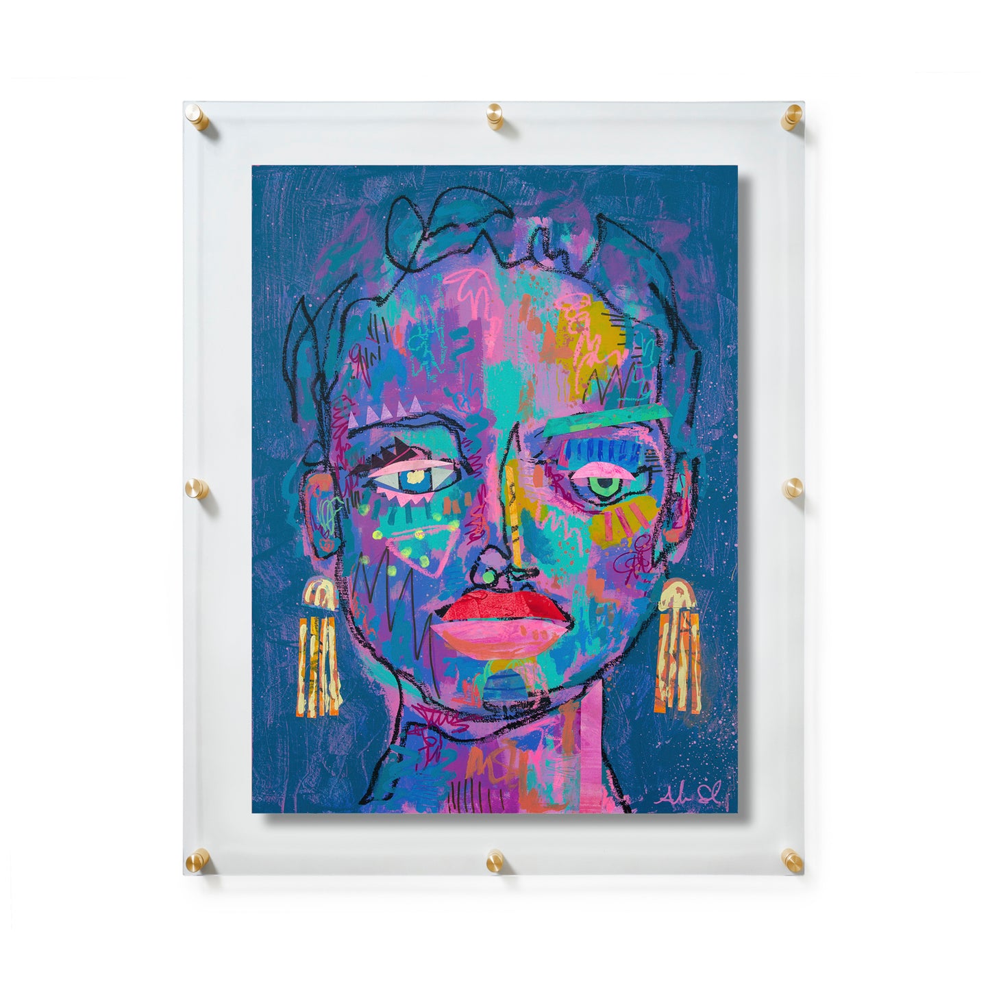 Fine Art Print / 30 x 40 / Gold