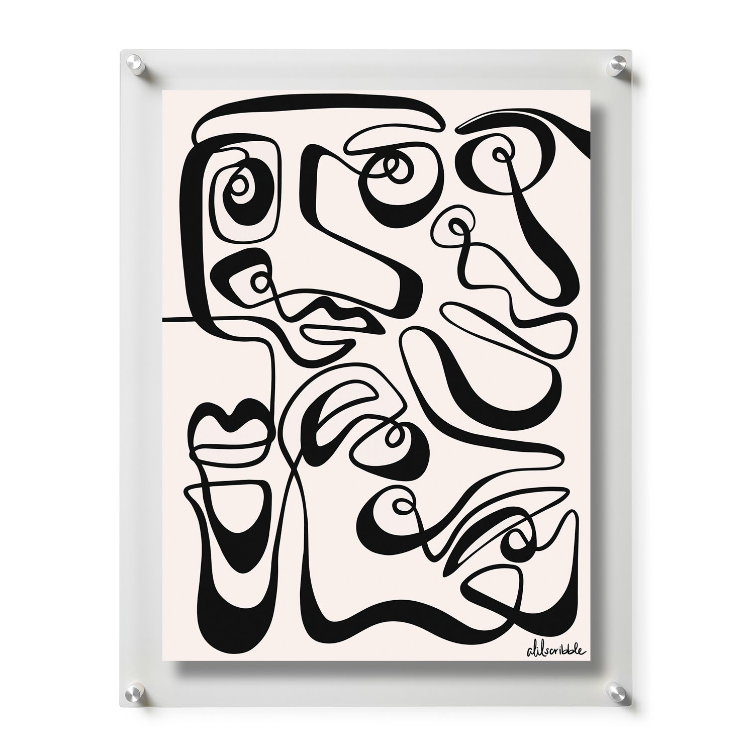 Fine Art Print / 18 x 24 / Silver
