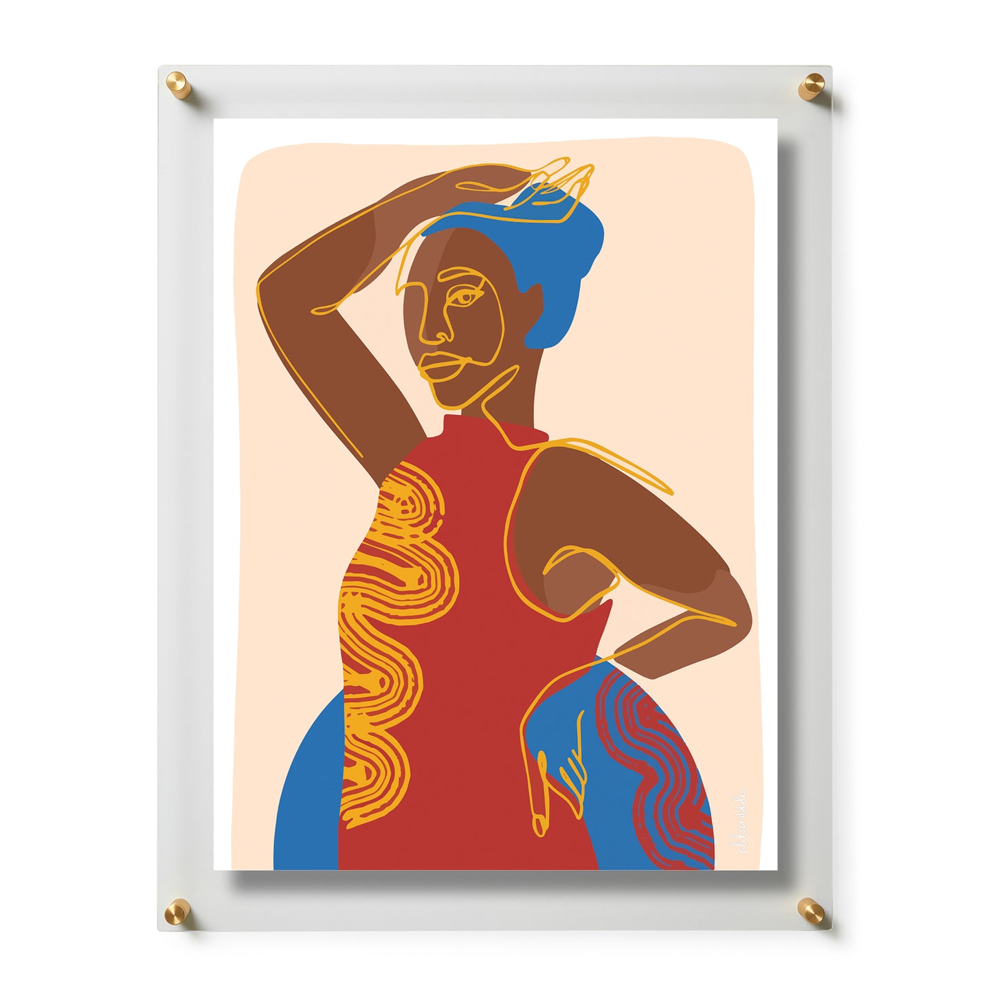 Fine Art Print / 18 x 24 / Gold