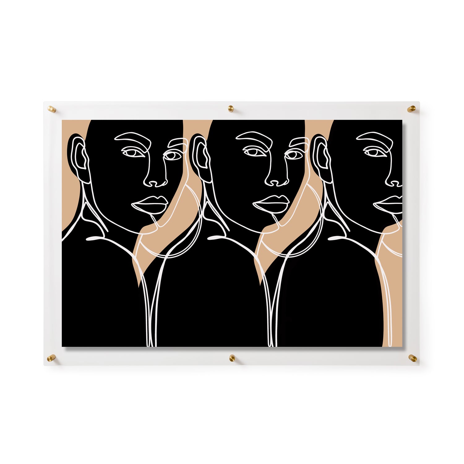 Fine Art Print / 24 x 36 / Gold
