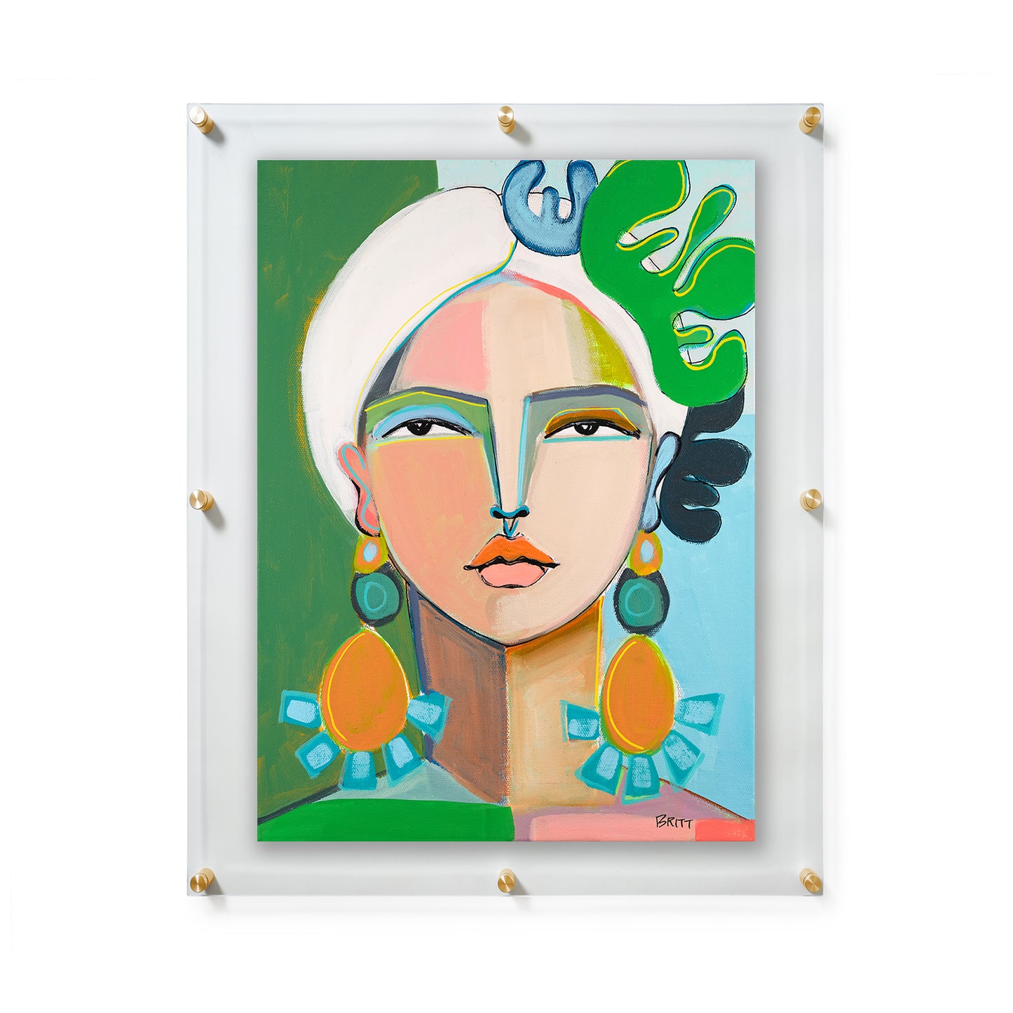 Fine Art Print / 30 x 40 / Gold