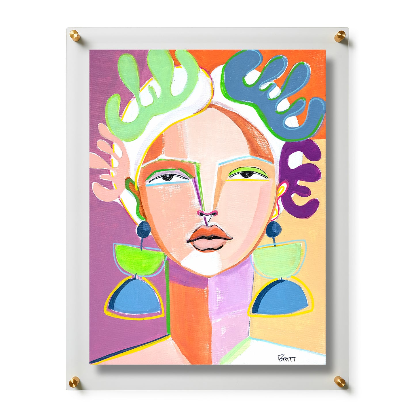 Fine Art Print / 18 x 24 / Gold