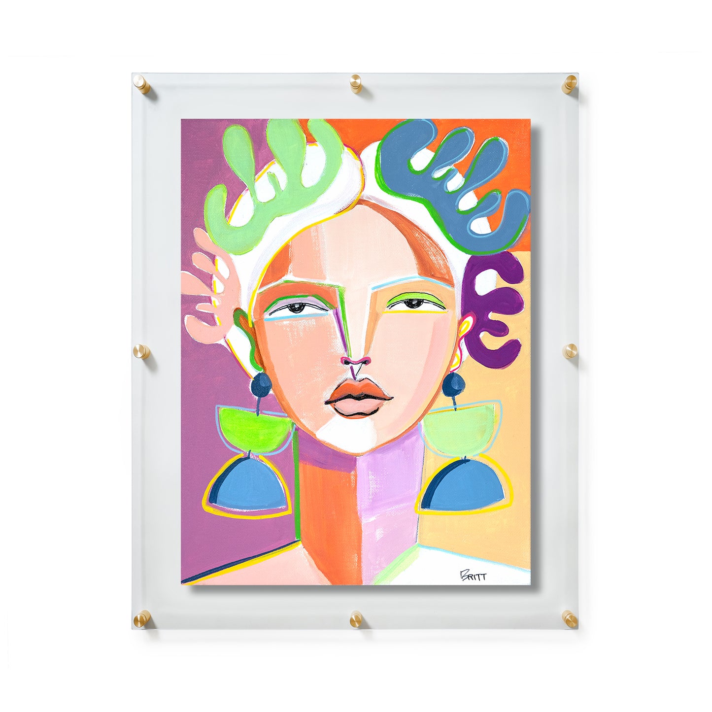 Fine Art Print / 30 x 40 / Gold