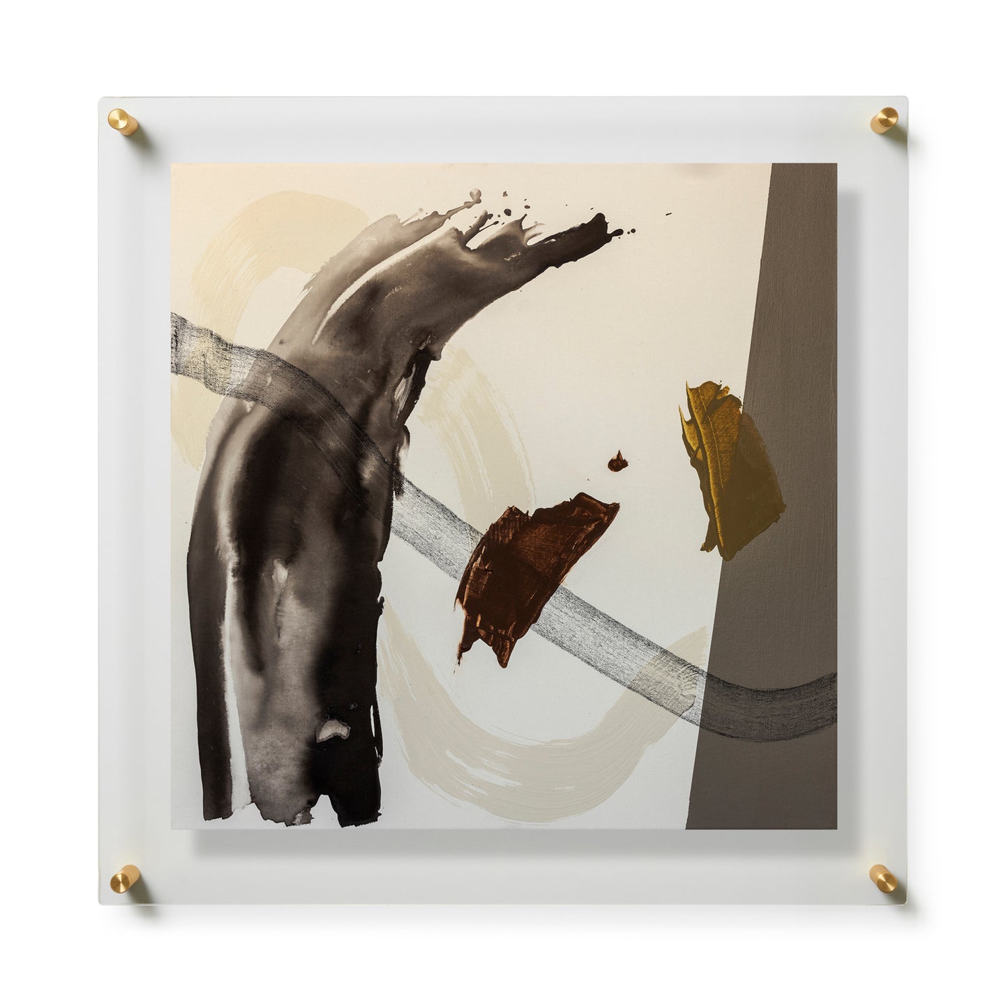 Fine Art Print / 28 x 28 / Gold