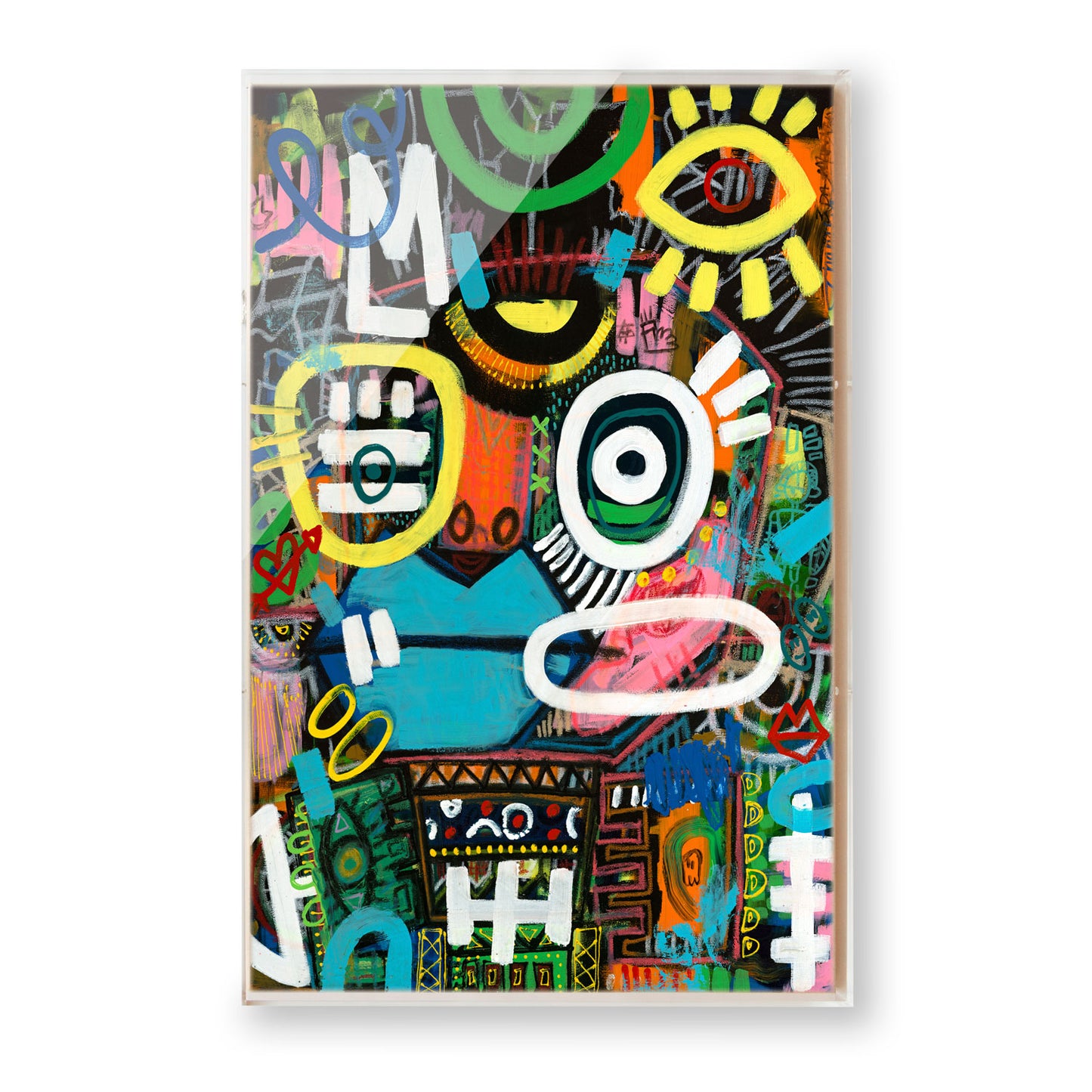 Sample Sale Framed Art in a Shadowbox