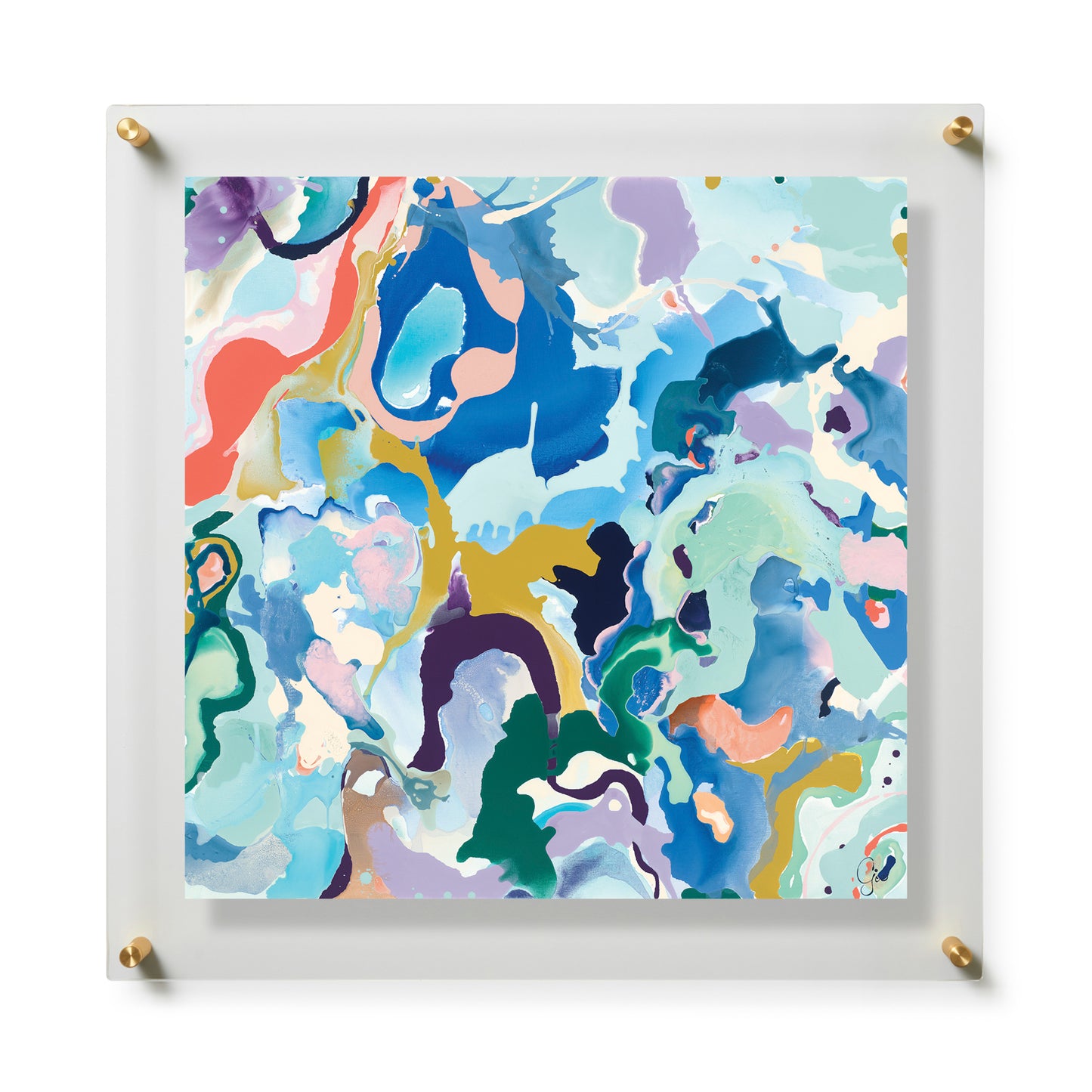 Fine Art Print / 28 x 28 / Gold