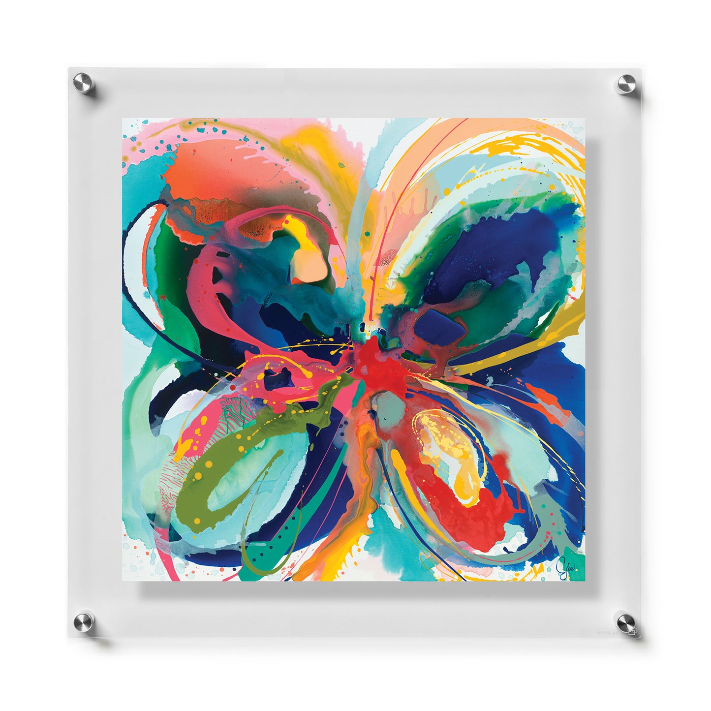 Fine Art Print / 28 x 28 / Silver